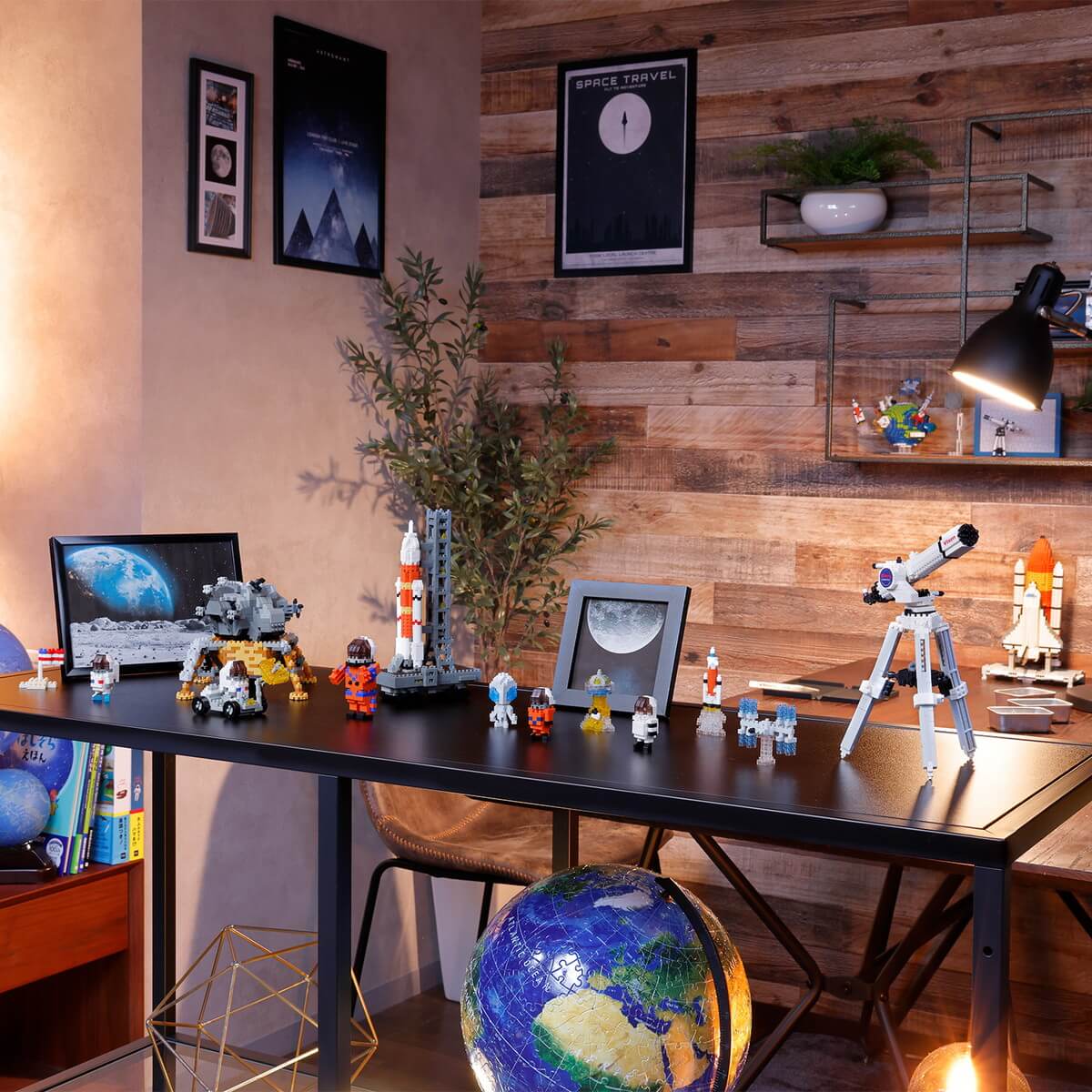 ナノブロック 宇宙飛行士 船内与圧服