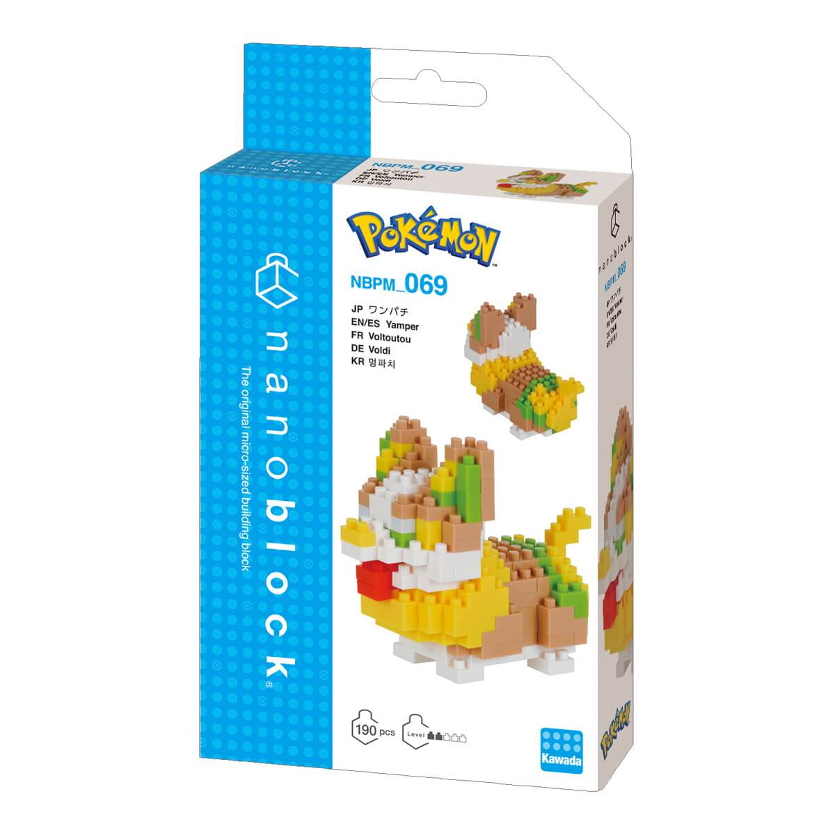 ナノブロック ポケットモンスター ワンパチ