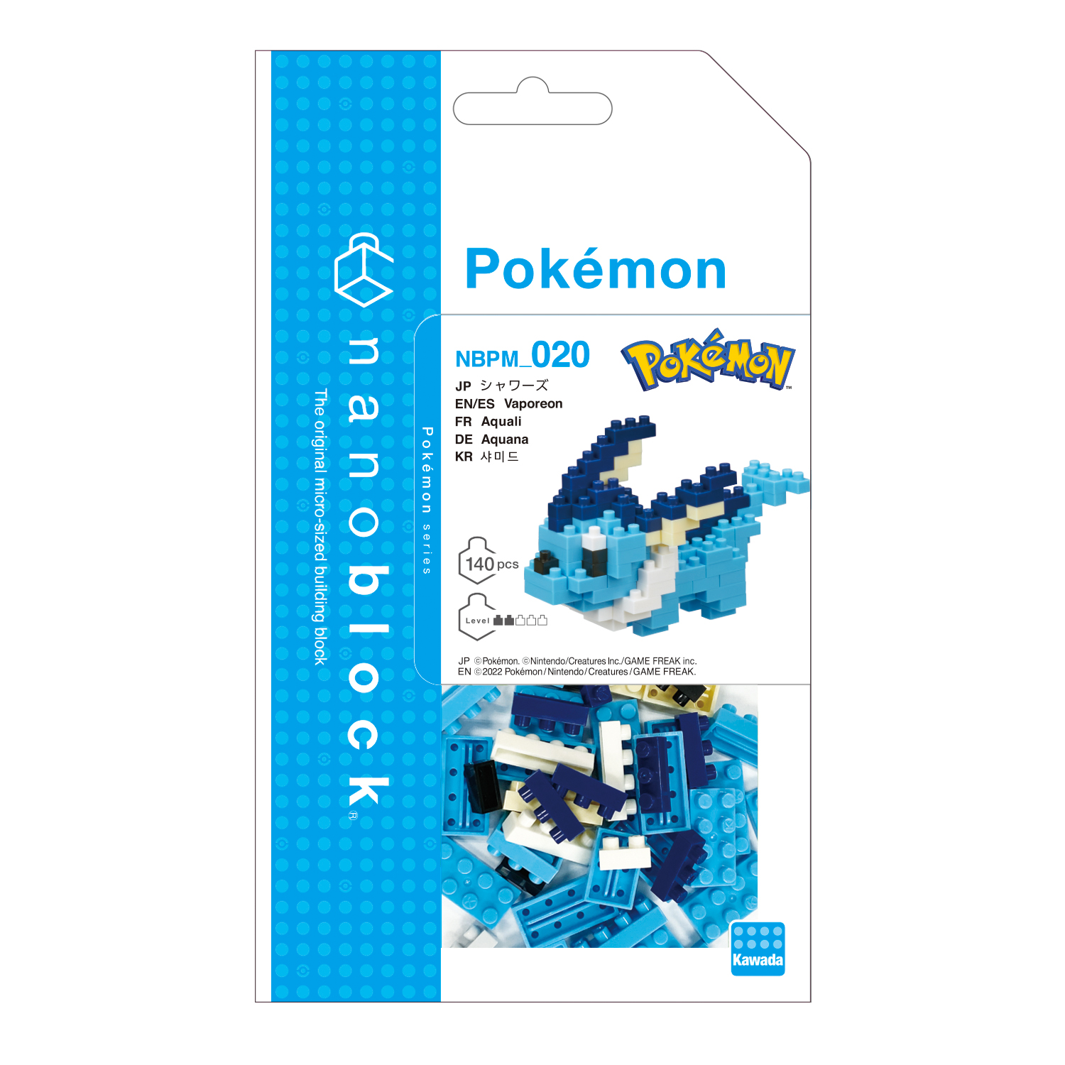 ナノブロック ポケットモンスター シャワーズ
