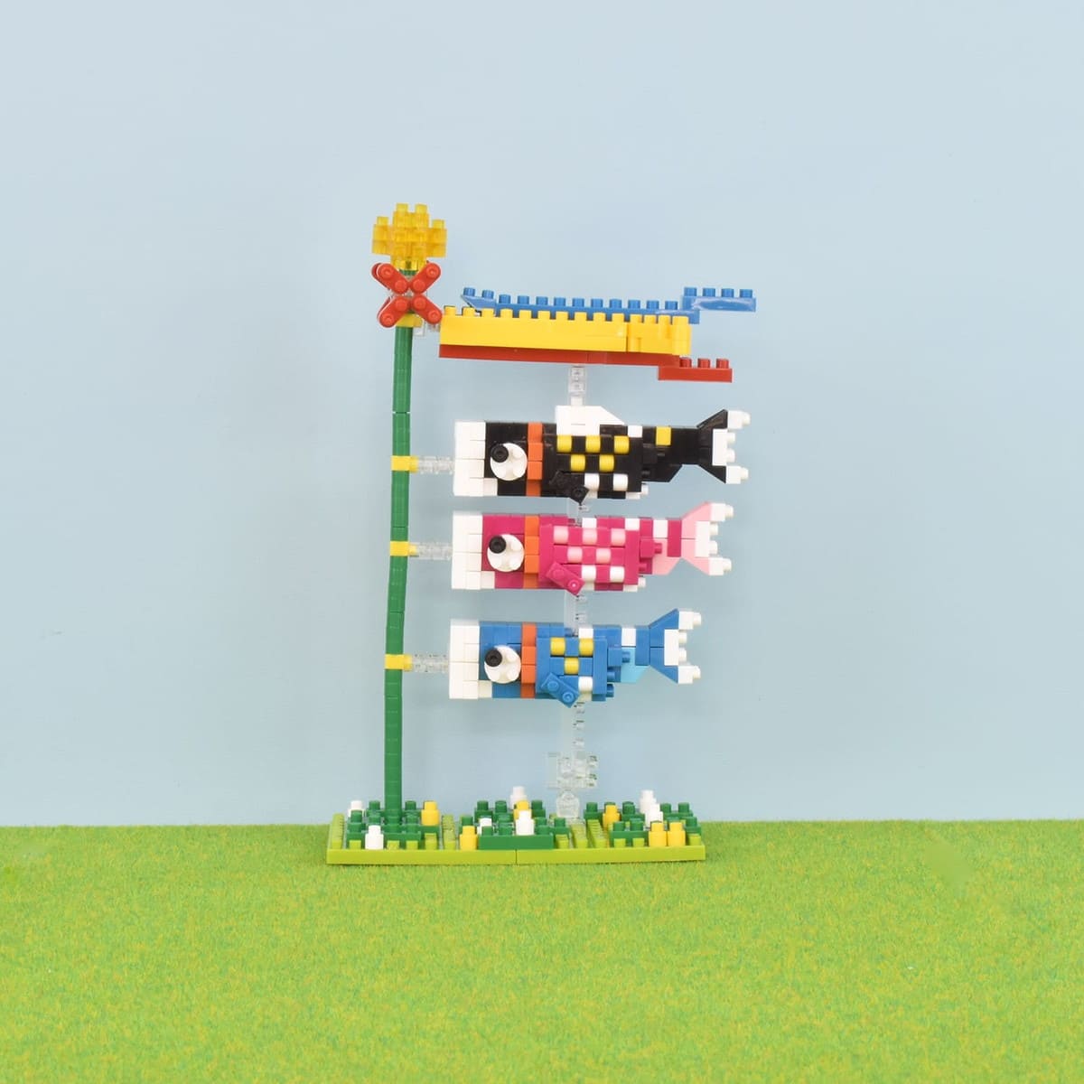 ナノブロック 鯉のぼり
