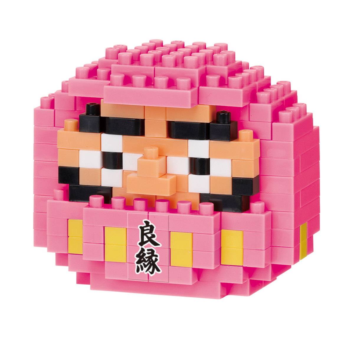 ナノブロック だるま ピンク