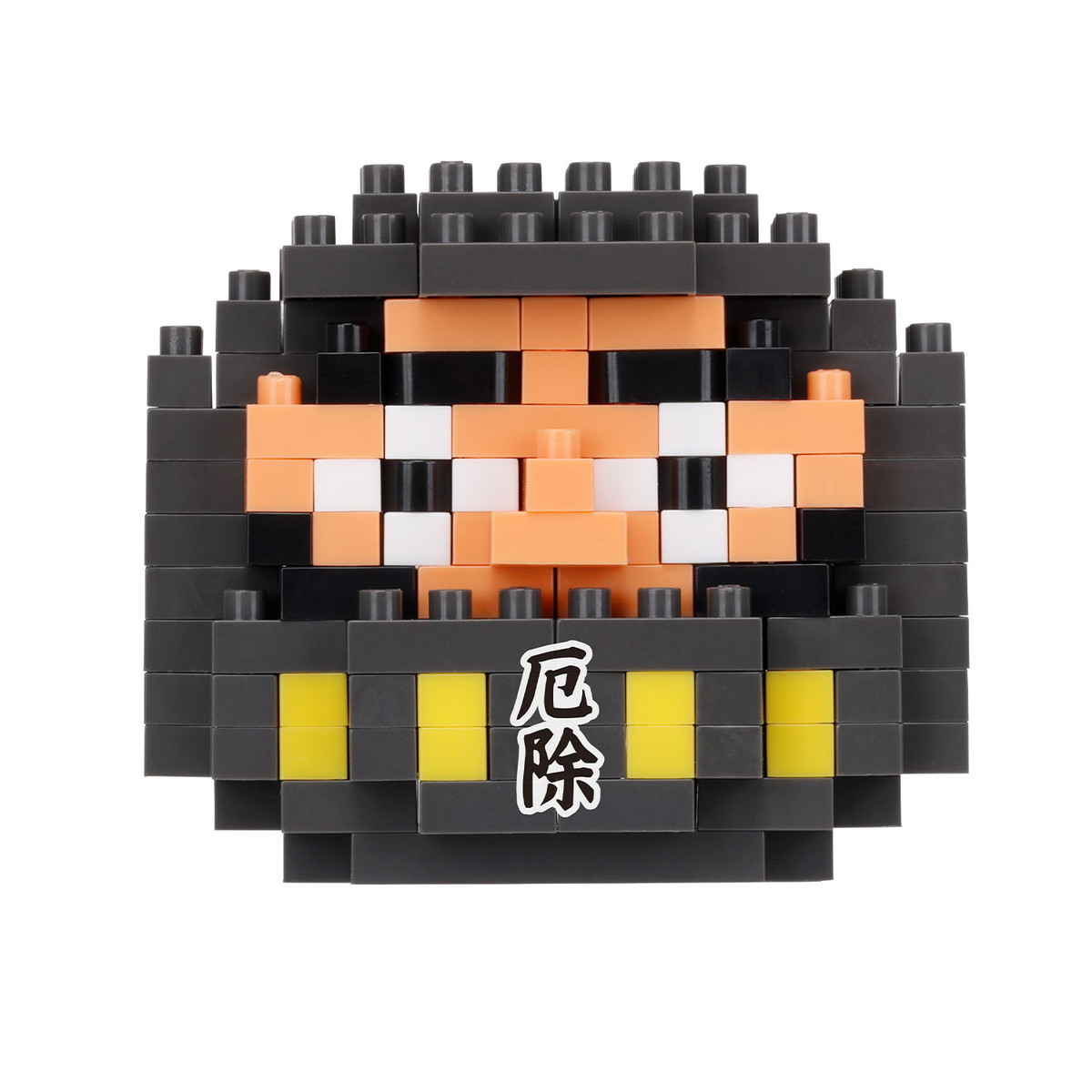 ナノブロック だるま 墨色