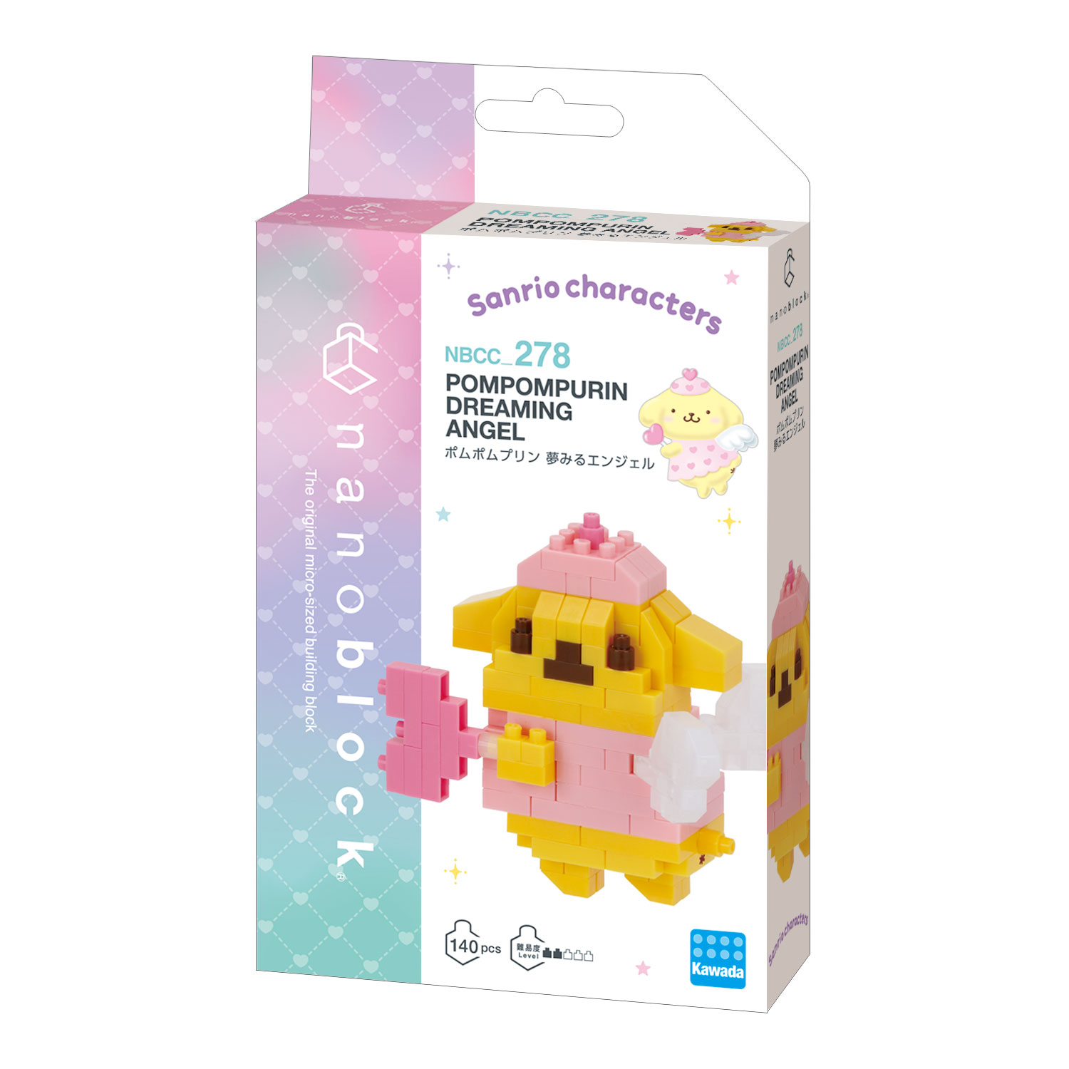 ナノブロック ポムポムプリン 夢みるエンジェル