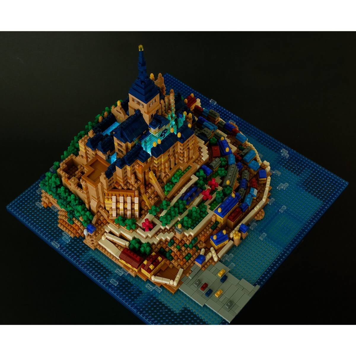 ナノブロック モン・サン・ミシェル デラックスエディション