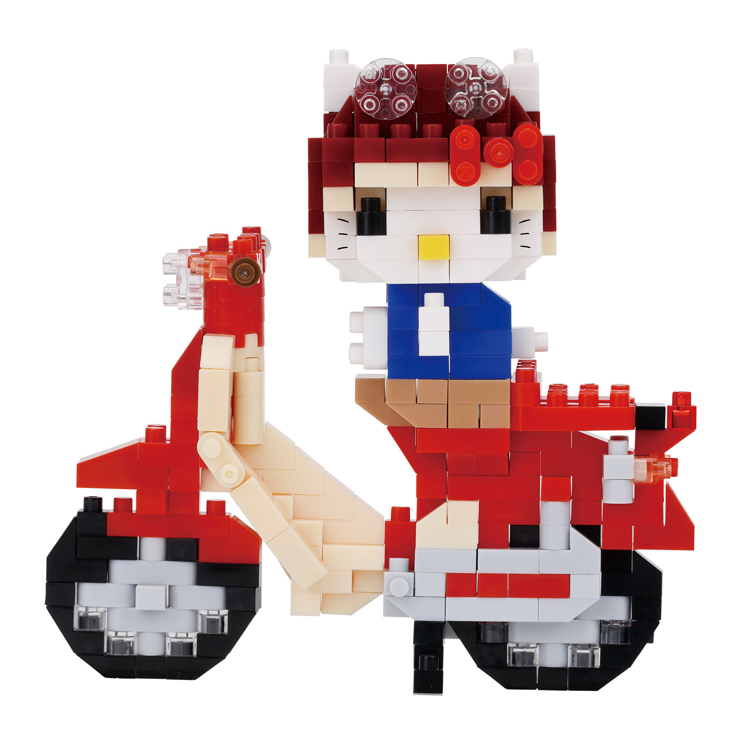 ナノブロック ハローキティ×HONDA スーパーカブ