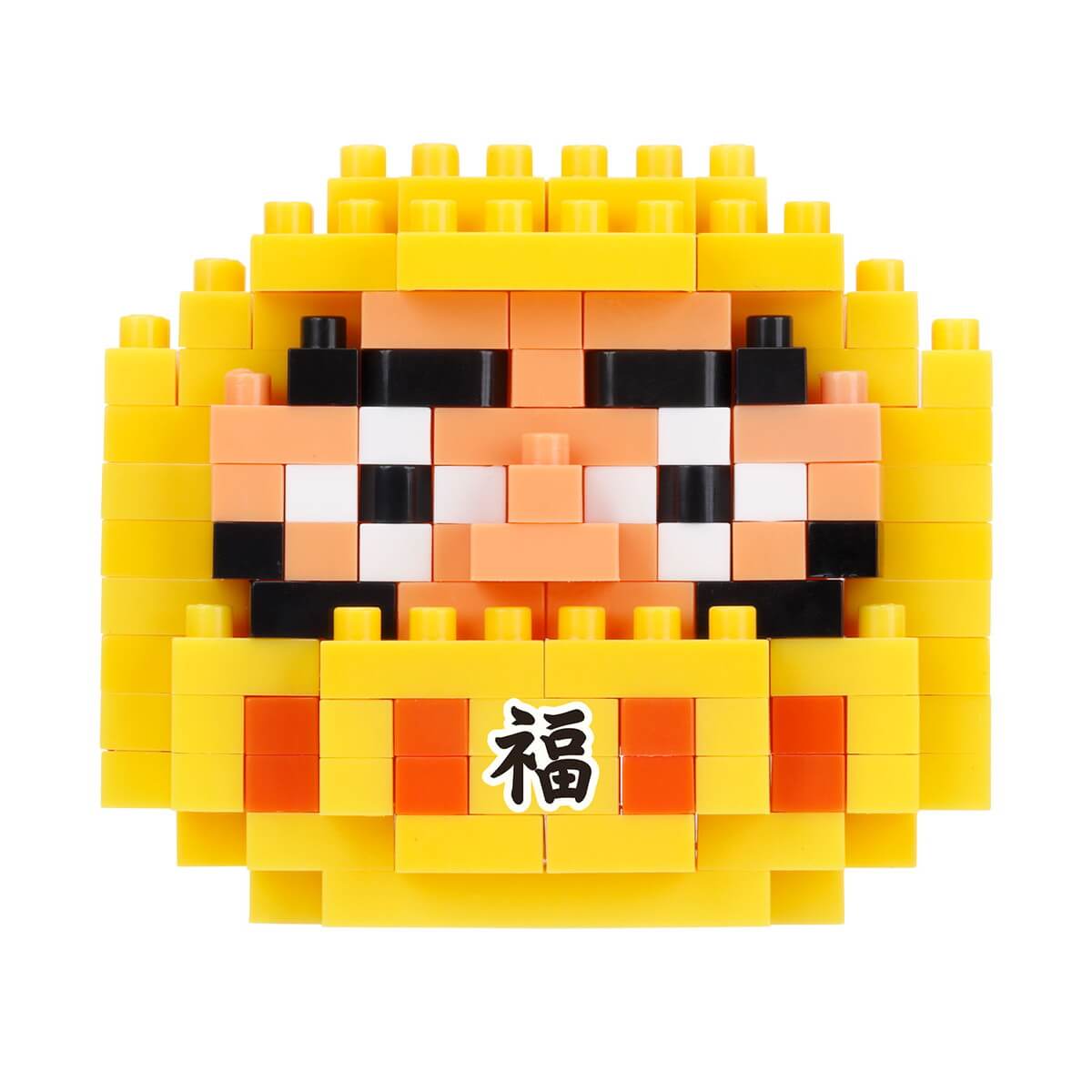 ナノブロック だるま 黄