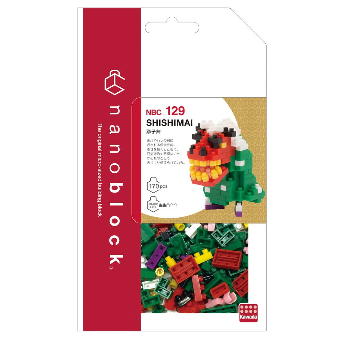 ナノブロック 獅子舞