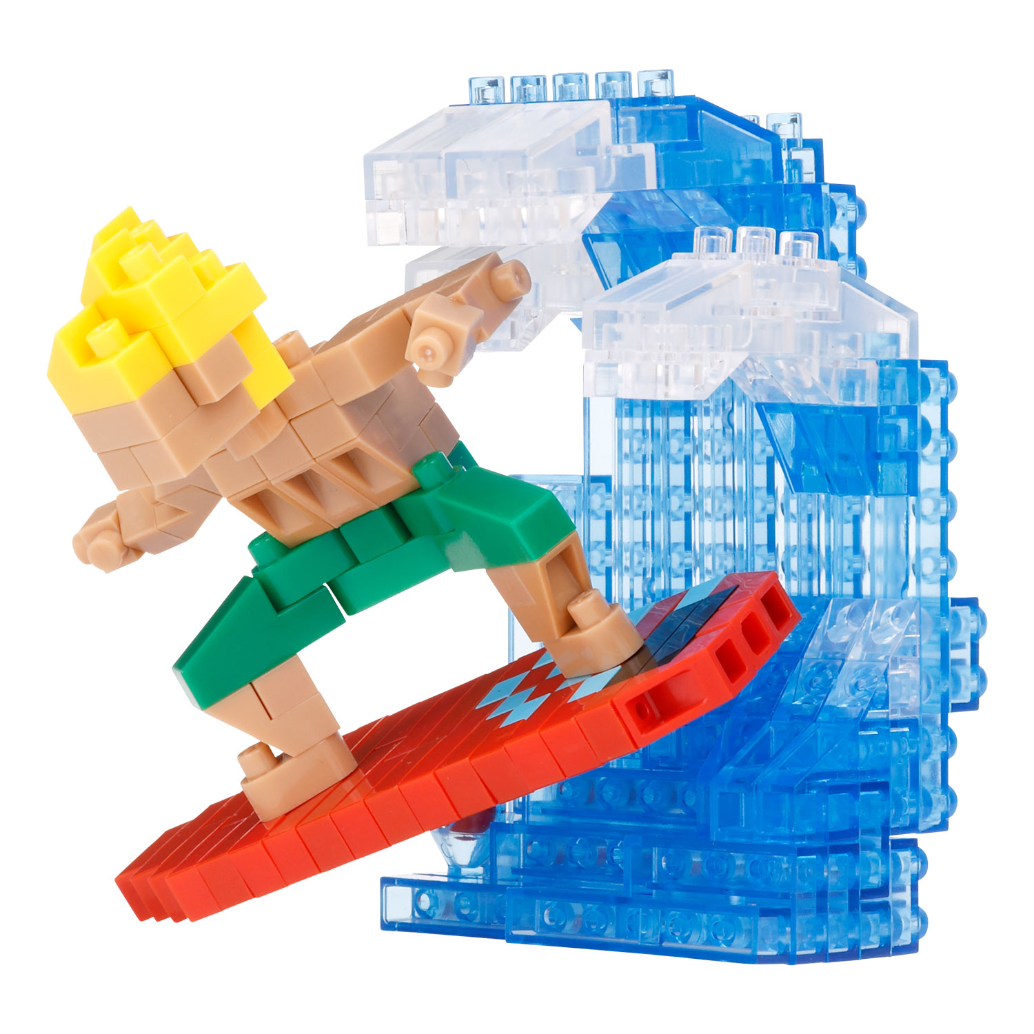 ナノブロック サーフィン