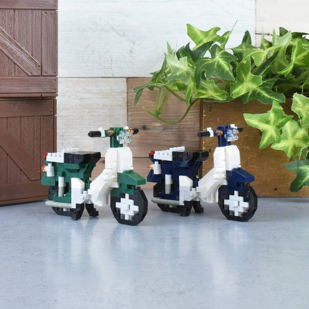 ナノブロック Honda スーパーカブ 50 (グリーン)