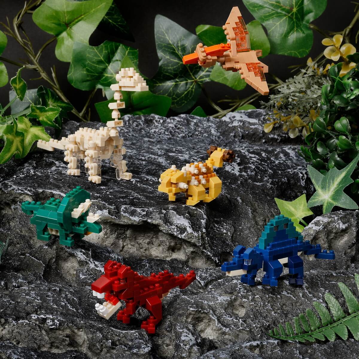 ナノブロック ミニナノ 恐竜（BOX）