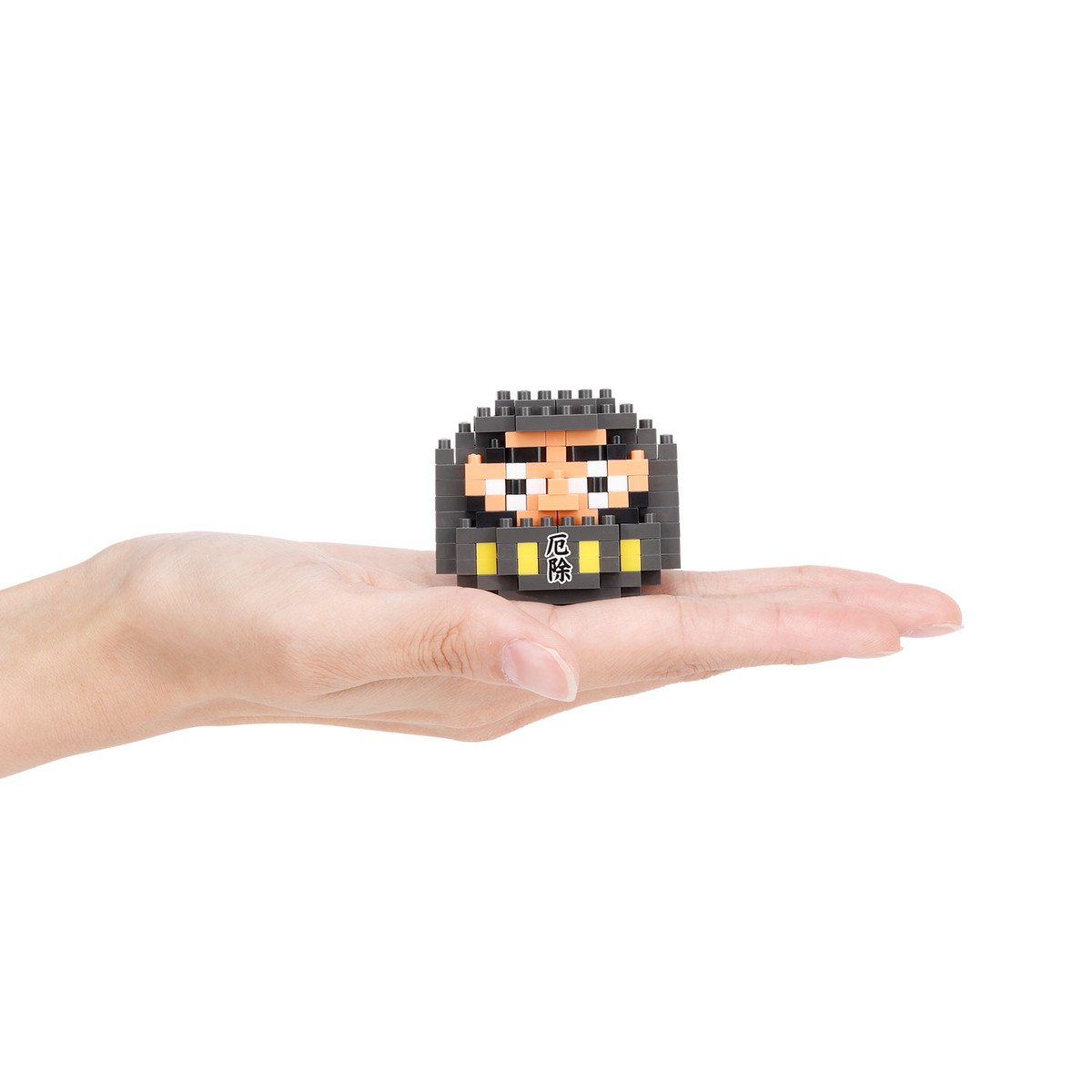 ナノブロック だるま 墨色