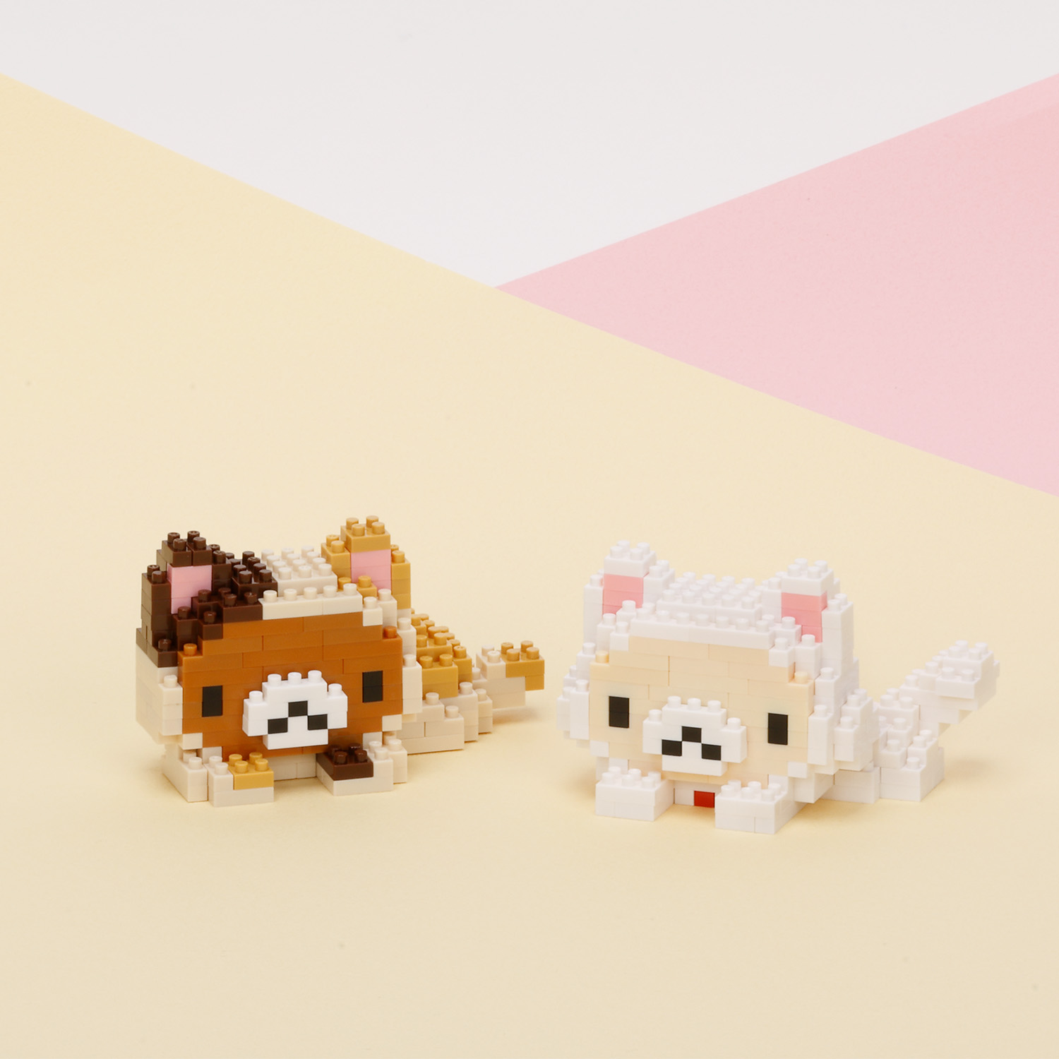 ナノブロック リラックマ もっと♪のんびりネコ