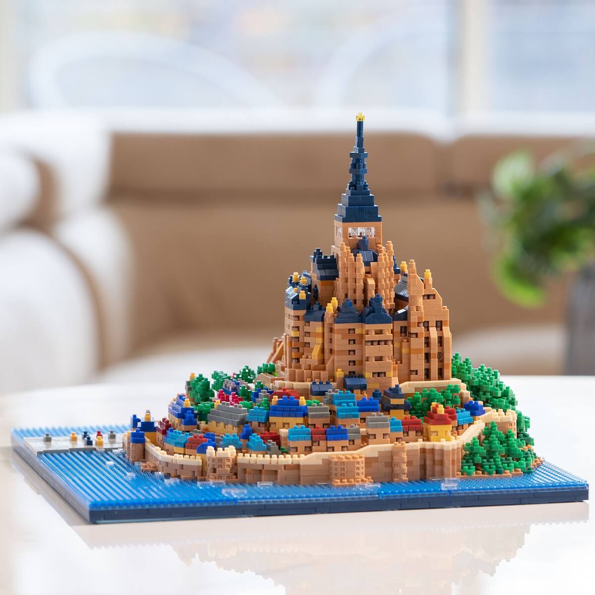 ナノブロック モン・サン・ミシェル デラックスエディション