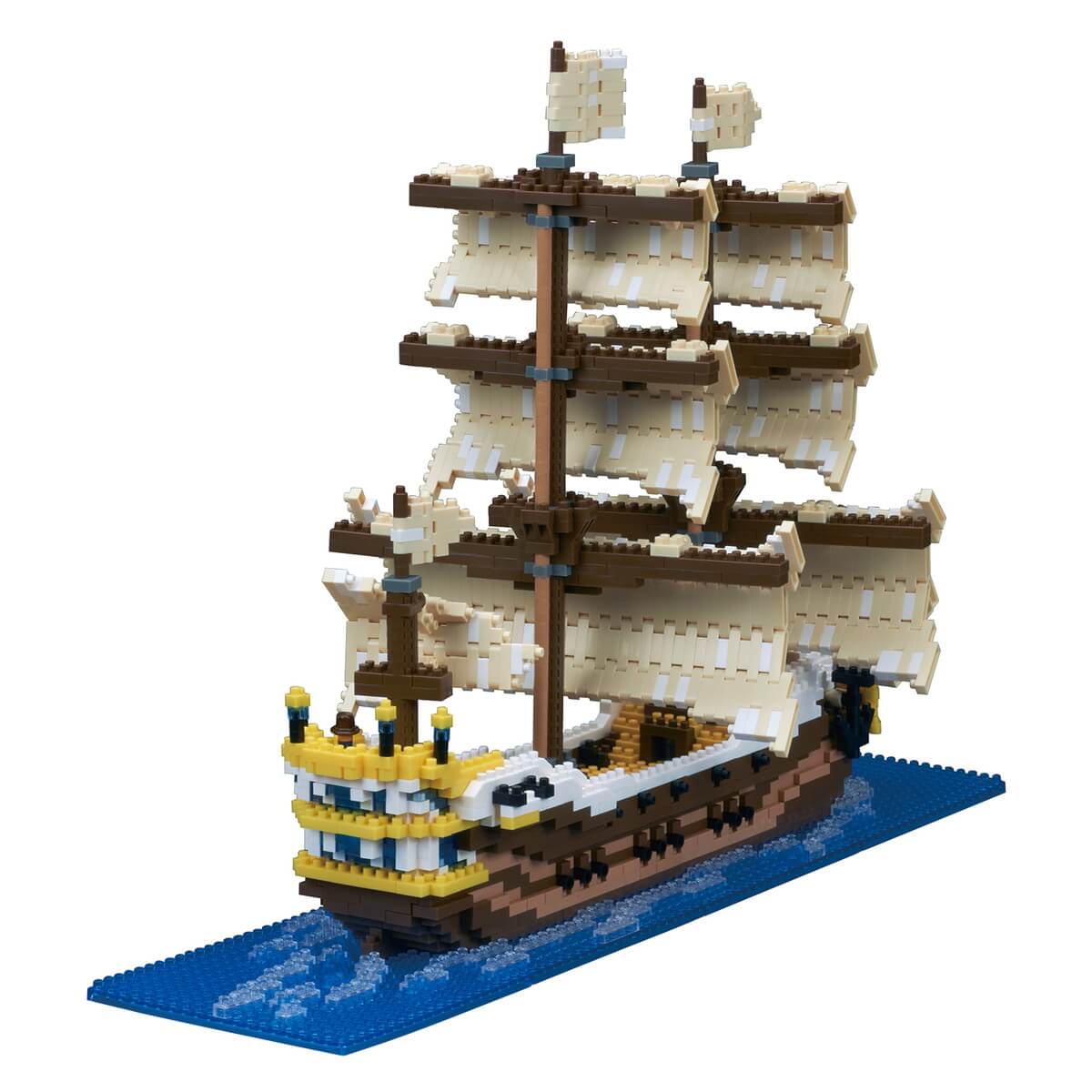 ナノブロック 帆船