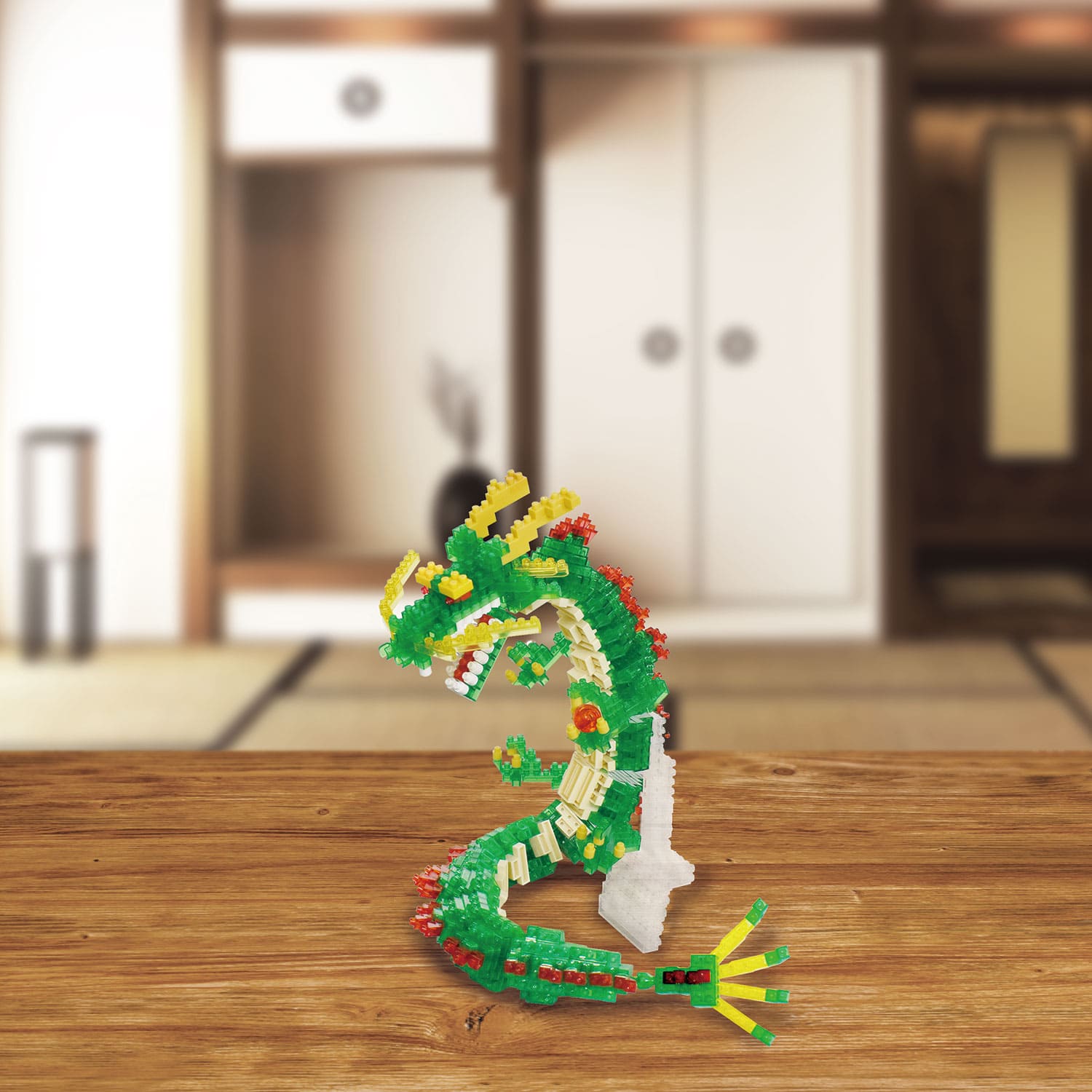 【限定商品】ナノブロック 龍 クリアver.