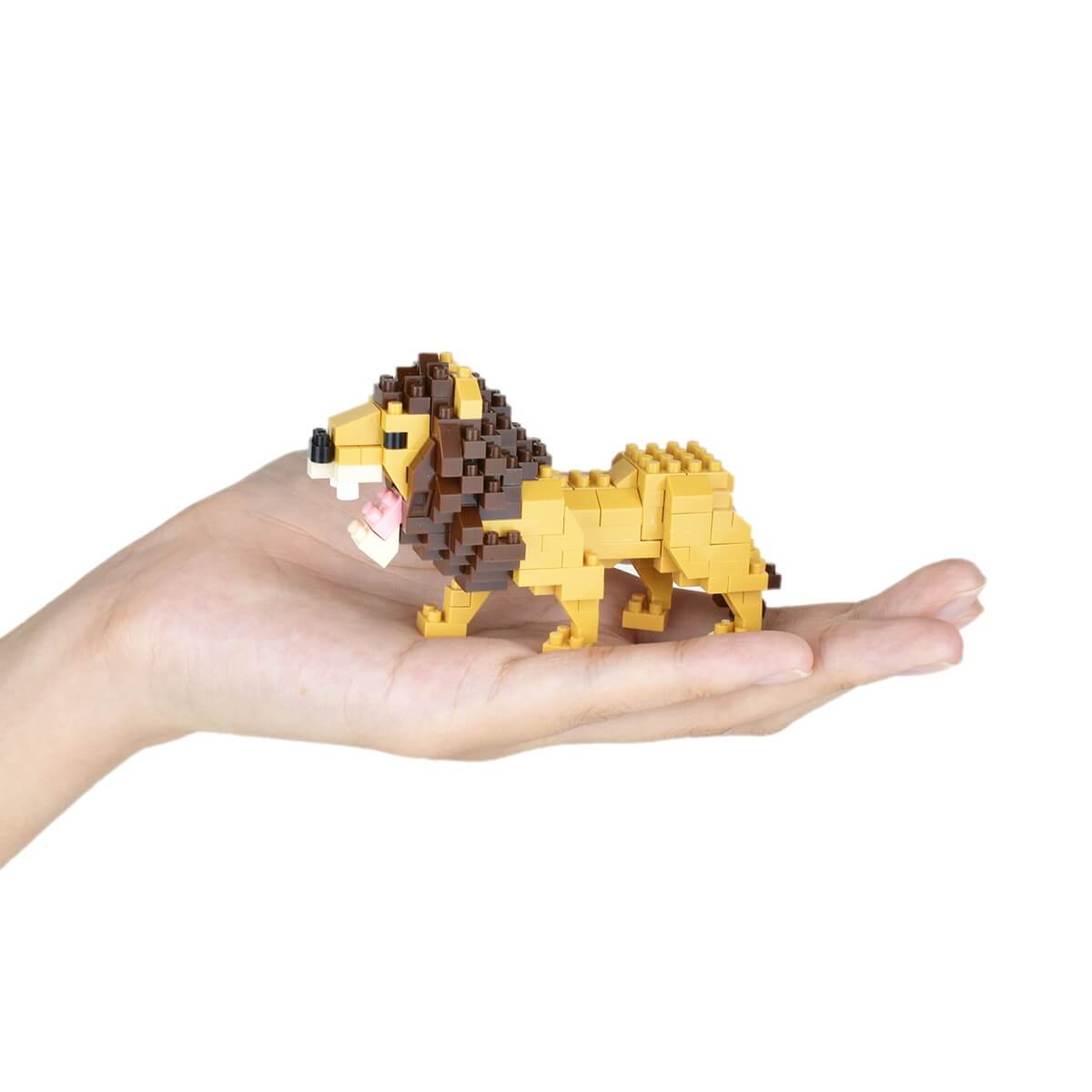 ナノブロック ライオン
