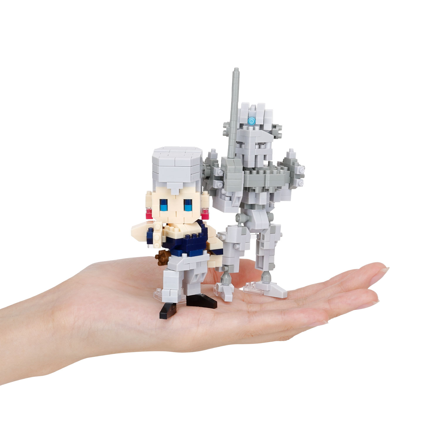 ナノブロック 『ジョジョの奇妙な冒険 スターダストクルセイダース』 ジャン・ピエール・ポルナレフ / シルバーチャリオッツ