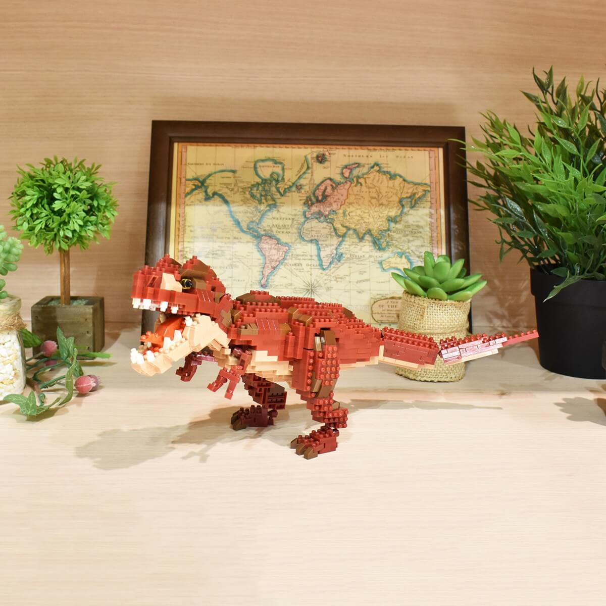 ナノブロック ダイナソーＤＸ ティラノサウルス レックス