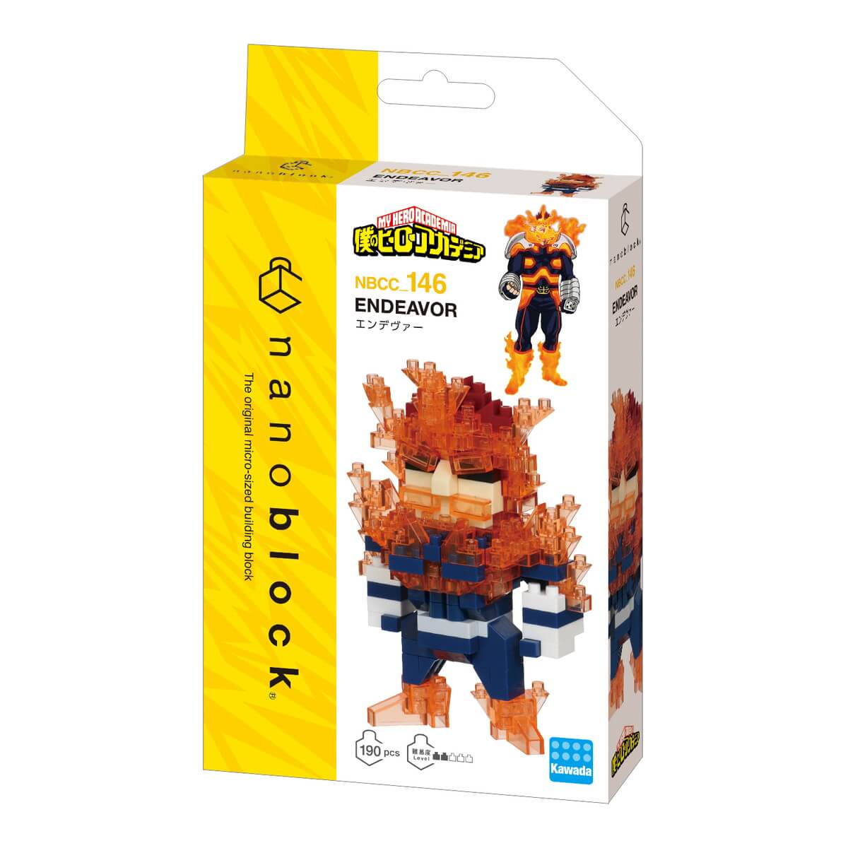 ナノブロック 僕のヒーローアカデミア エンデヴァー