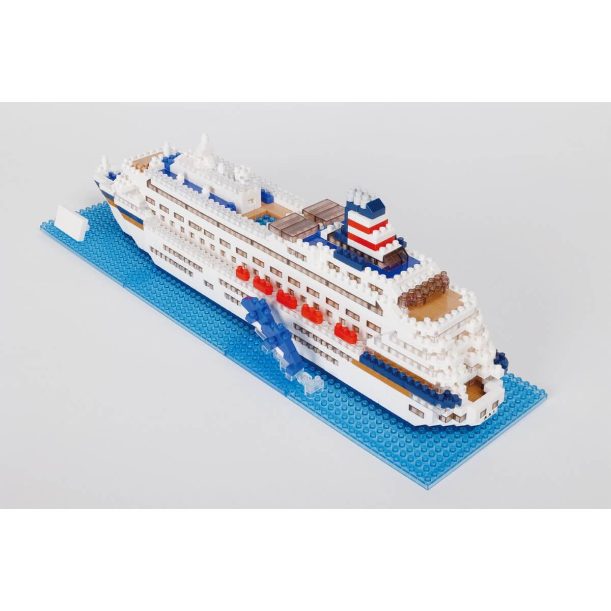 ナノブロック 客船 飛鳥II