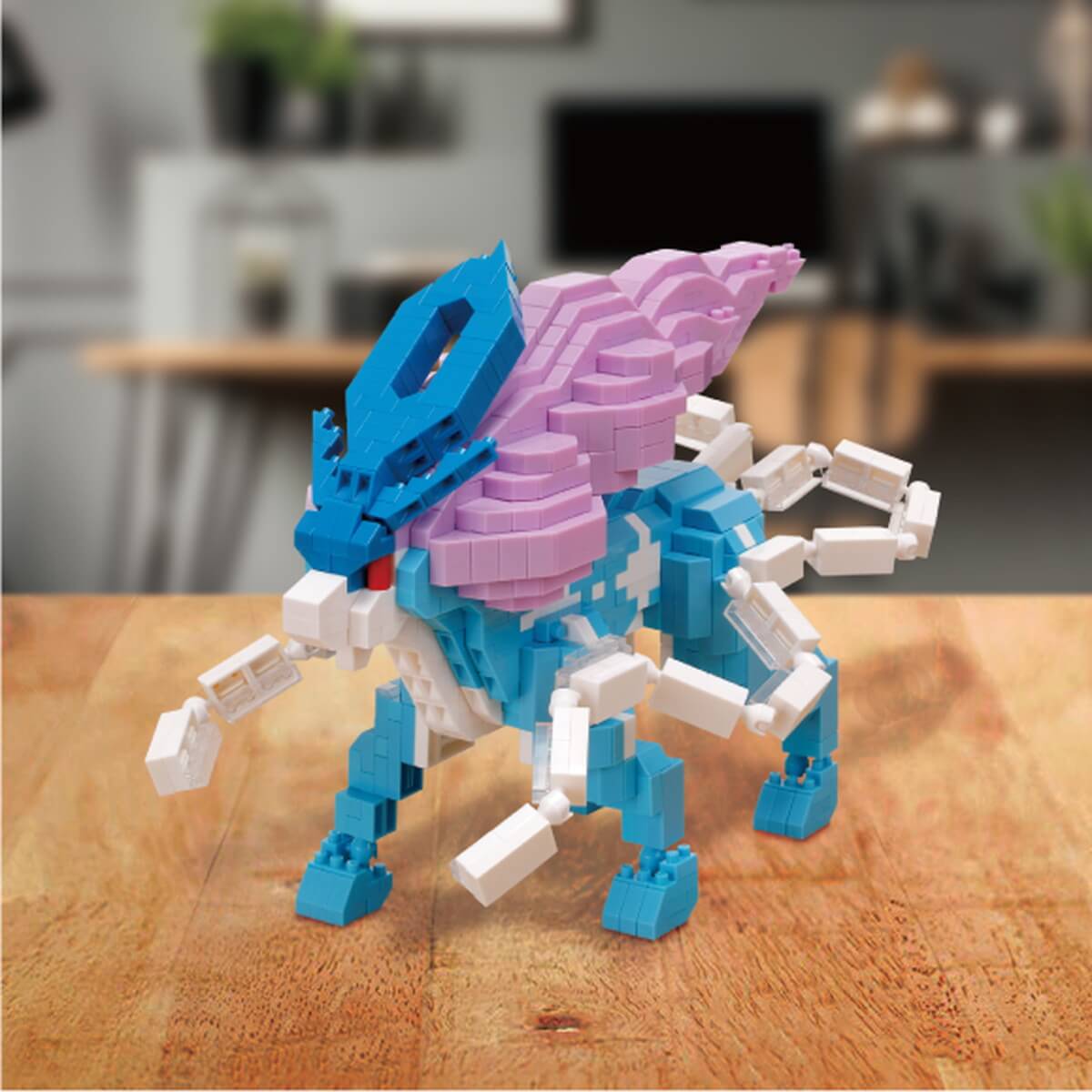 ナノブロック ポケットモンスター スイクン デラックスエディション