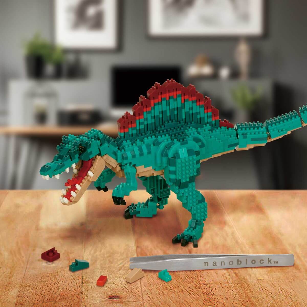 ナノブロック ダイナソーDX スピノサウルス