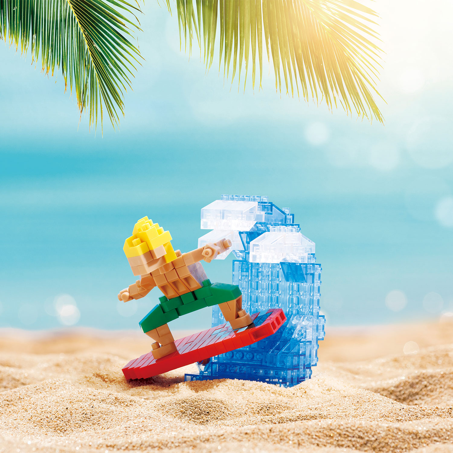 ナノブロック サーフィン