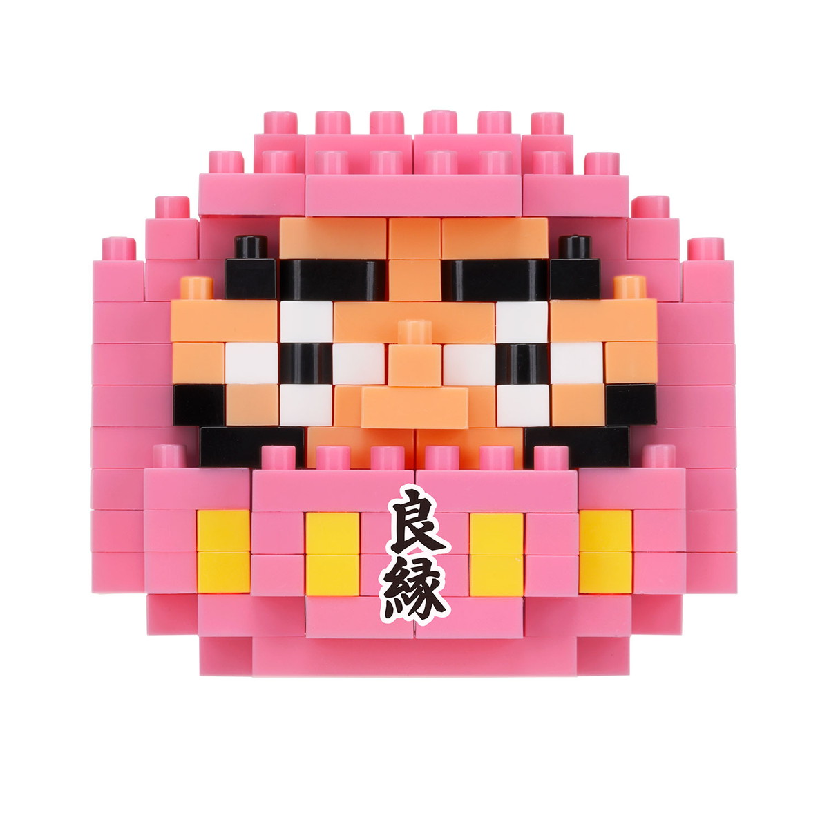 ナノブロック だるま ピンク