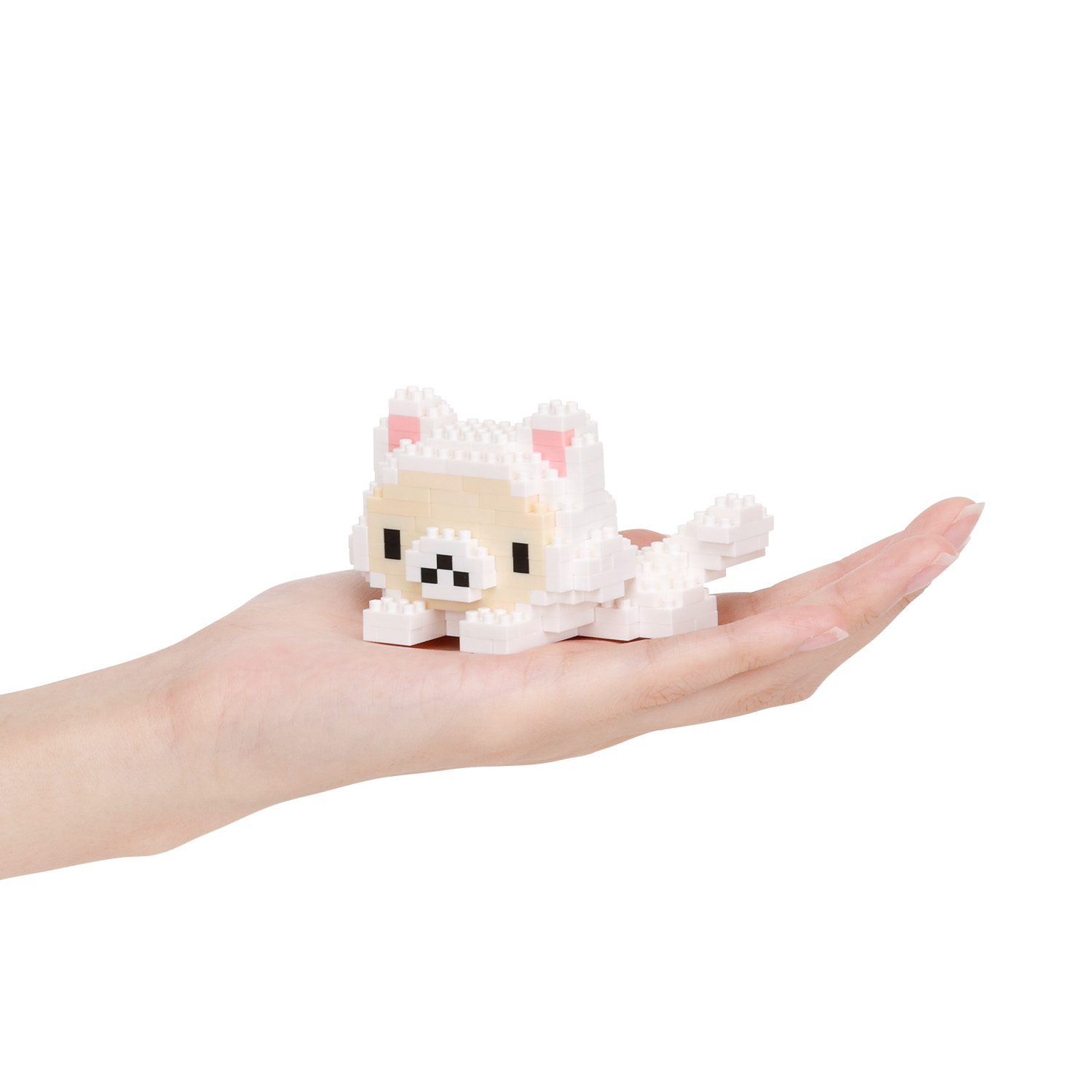 ナノブロック コリラックマ もっと♪のんびりネコ