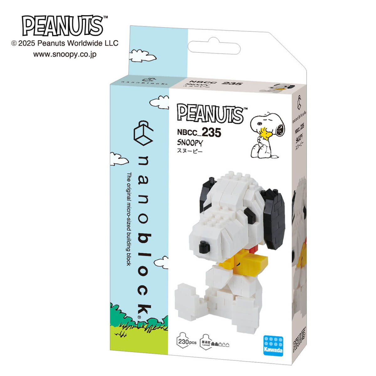 ナノブロック スヌーピー