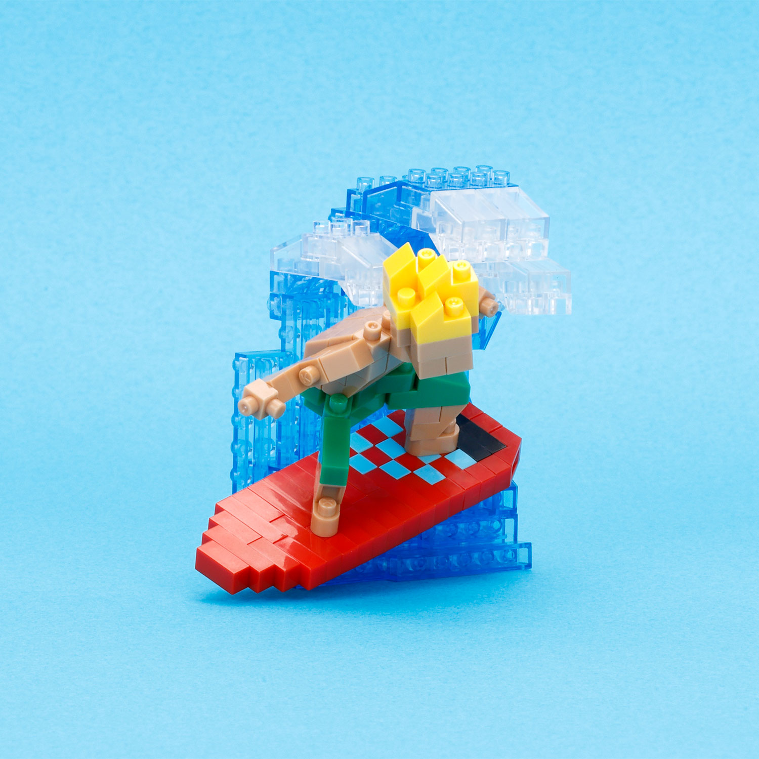 ナノブロック サーフィン