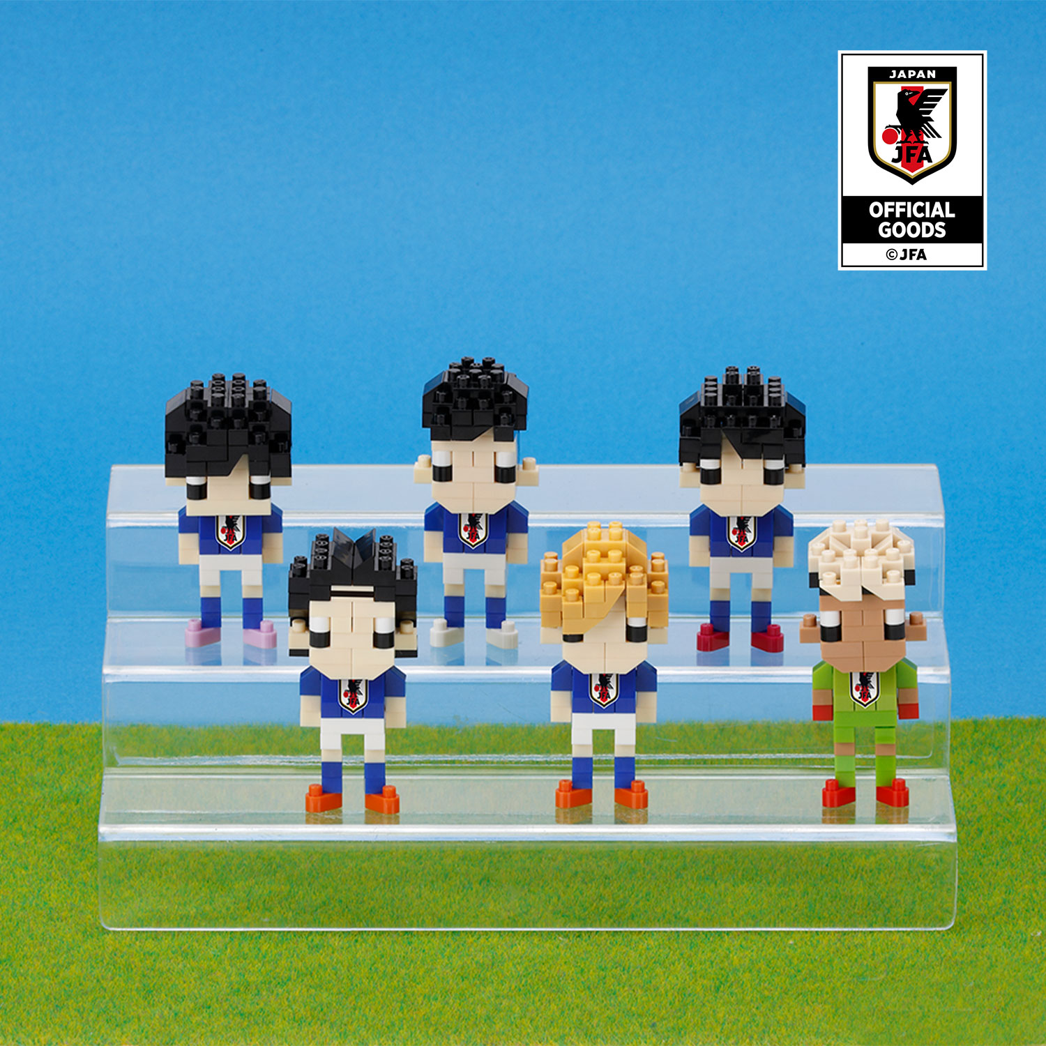 ナノブロック ミニナノ SAMURAI BLUE BOX