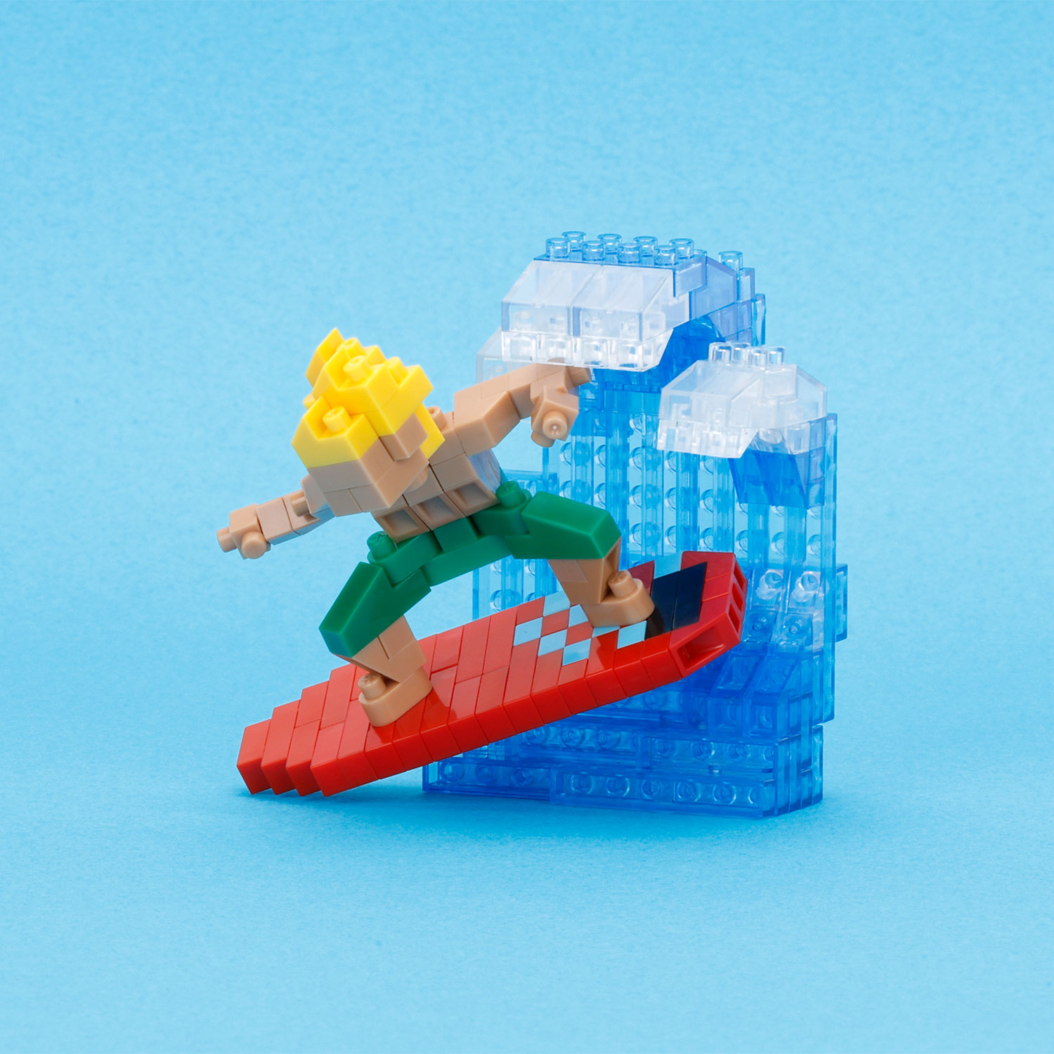 ナノブロック サーフィン