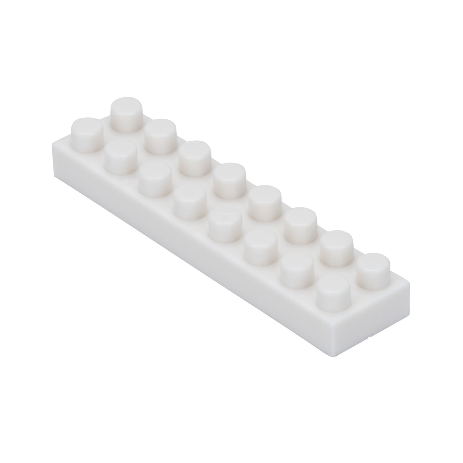 ナノブロック 単色部品 2×8 20入り カラー: ホワイト