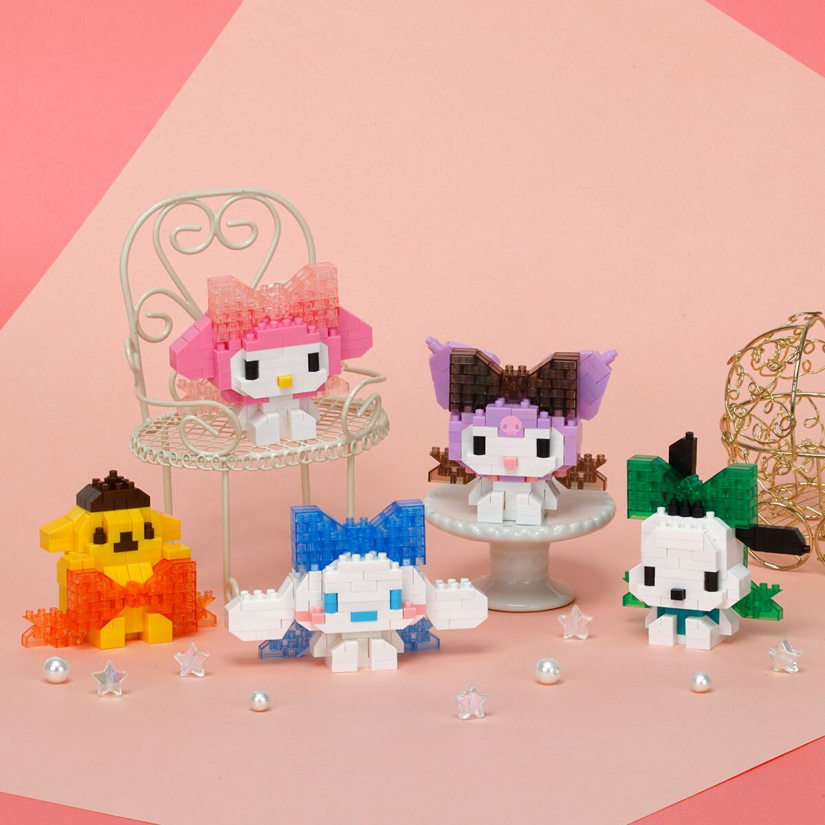 ナノブロック ポムポムプリン ビッグリボン