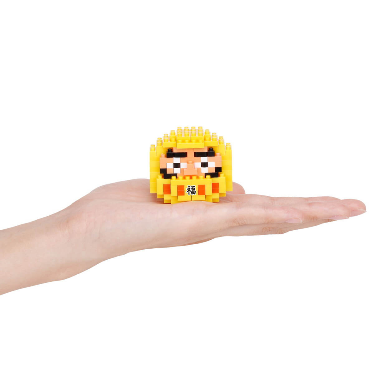 ナノブロック だるま 黄