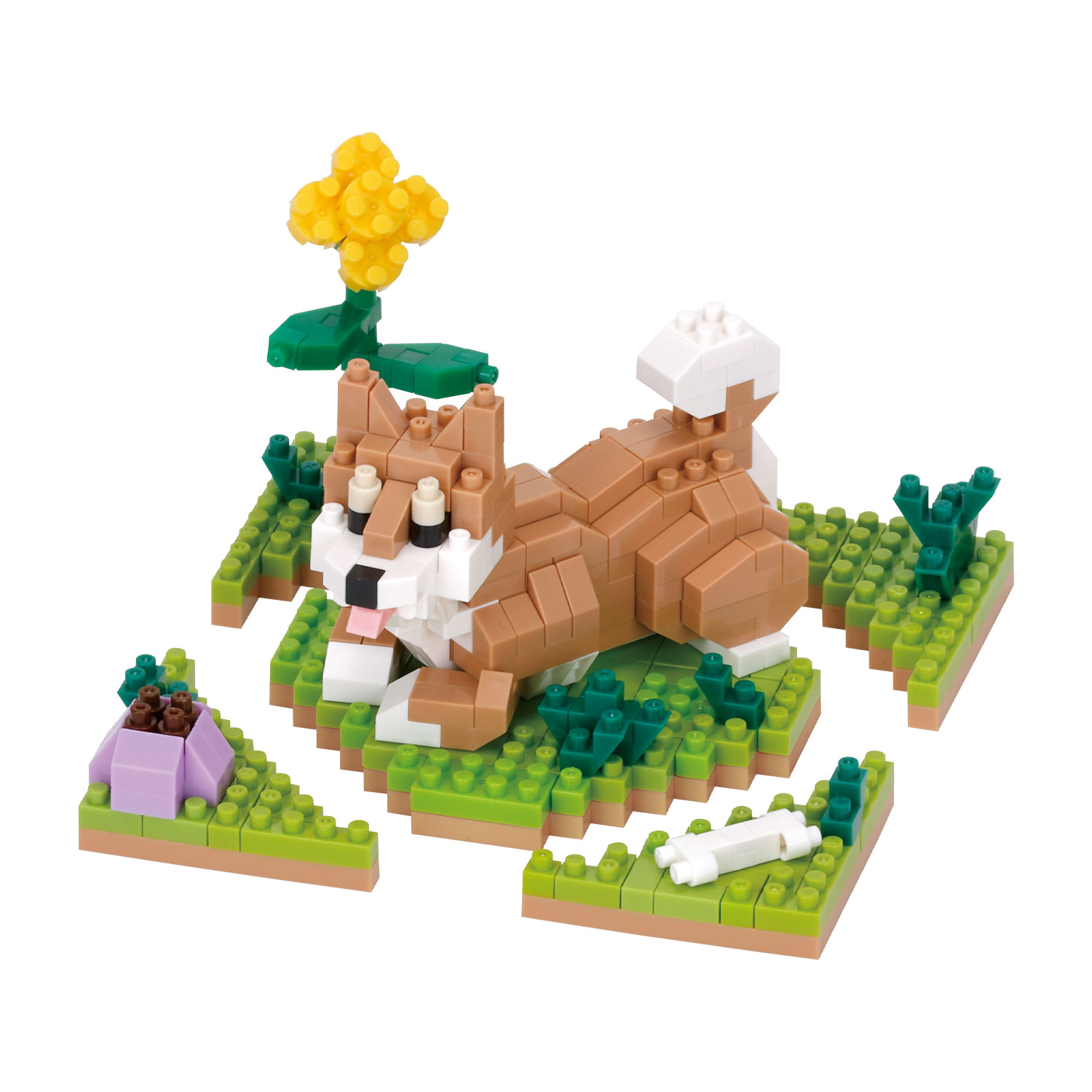 ナノブロック 柴犬