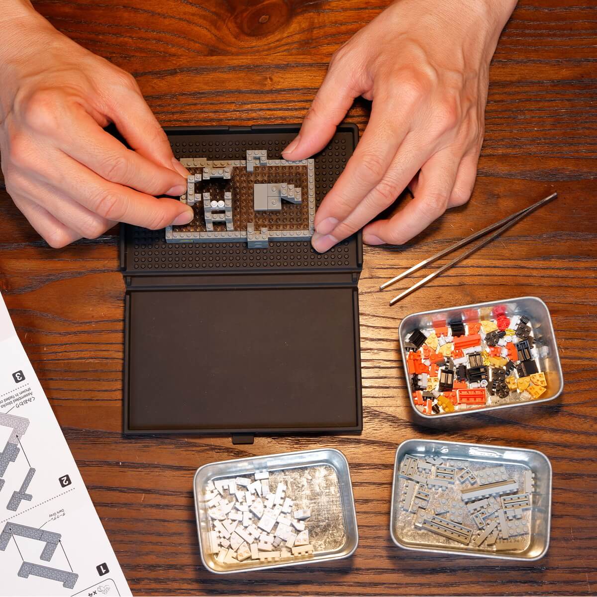 ナノブロック ロケット発射台