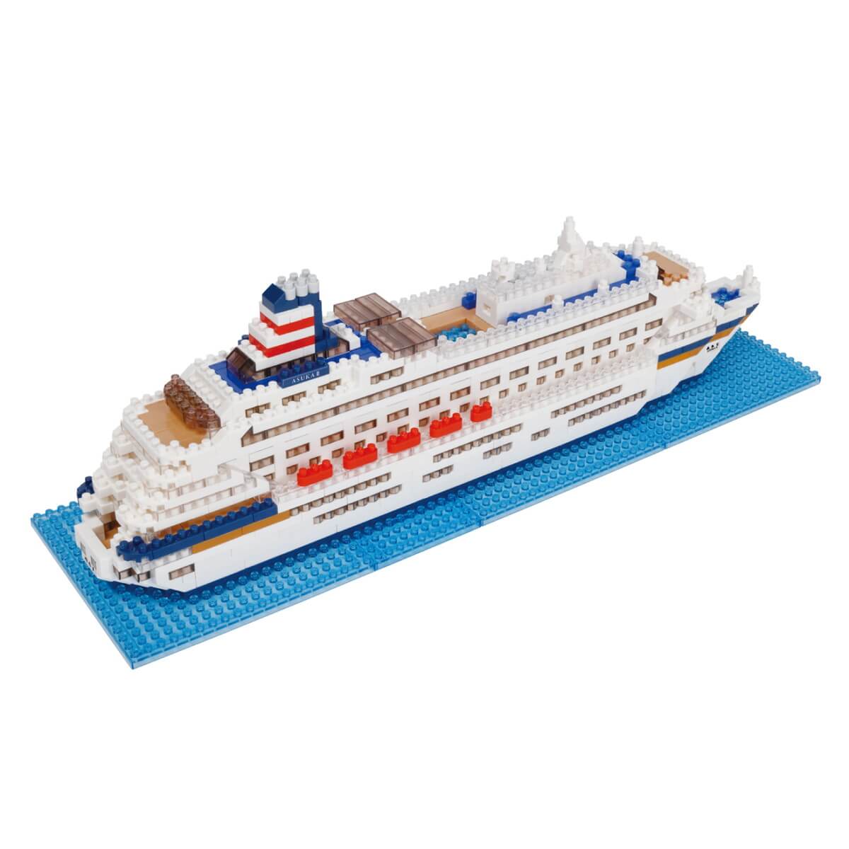 ナノブロック 客船 飛鳥II