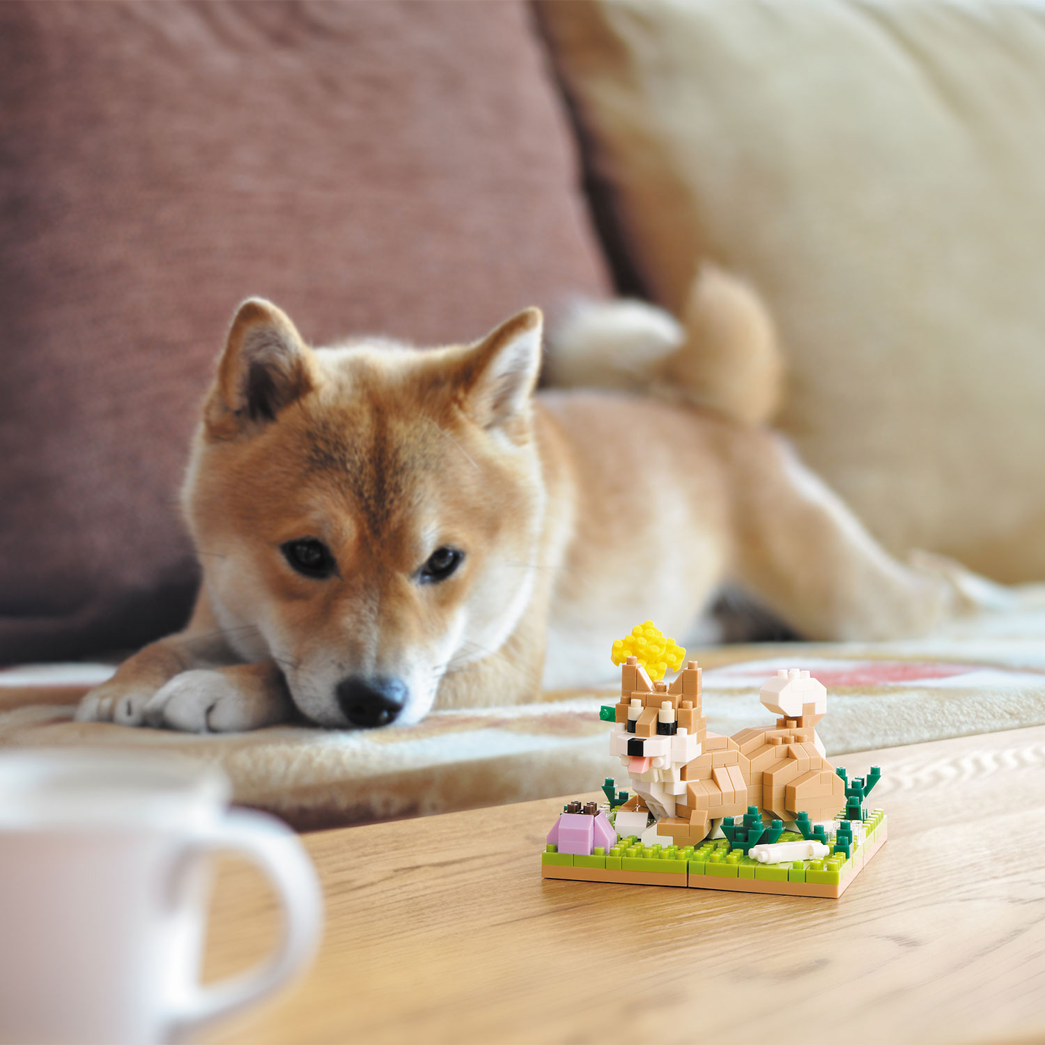 ナノブロック 柴犬