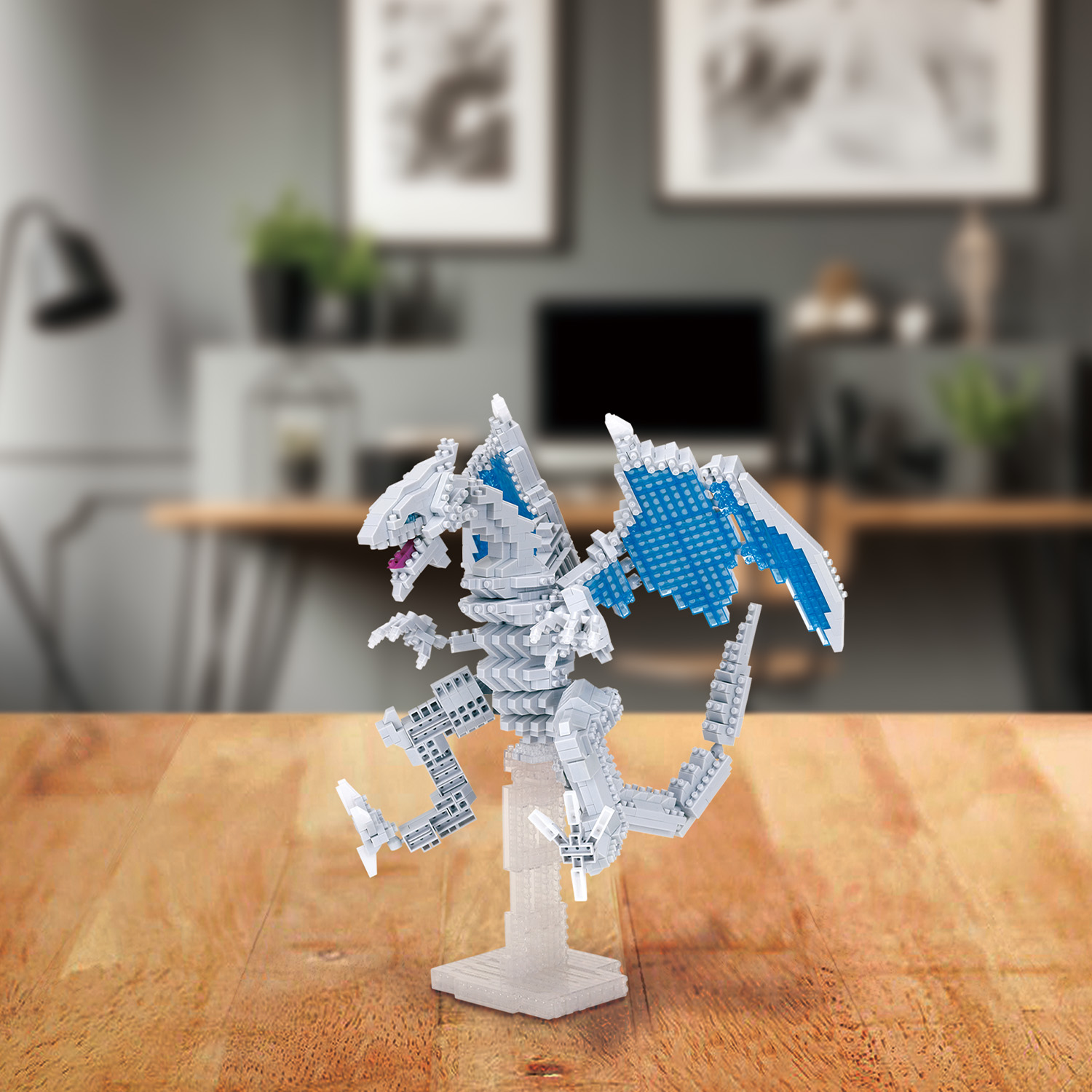 ナノブロック 遊戯王デュエルモンスターズ 青眼の白龍 デラックスエディション