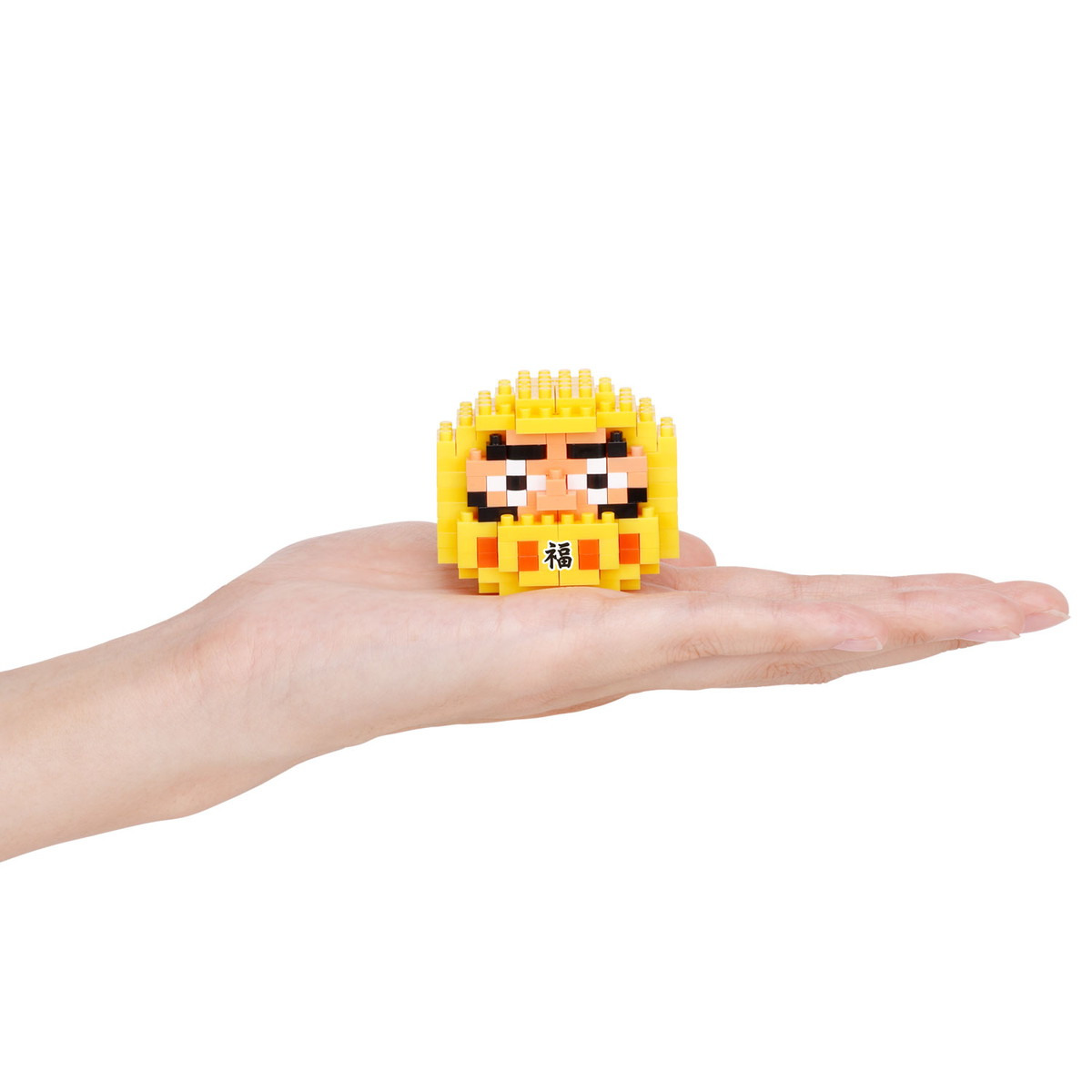 ナノブロック だるま 黄