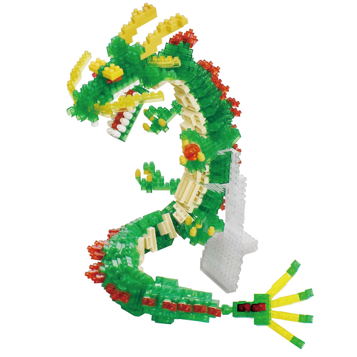 【限定商品】ナノブロック 龍 クリアver.