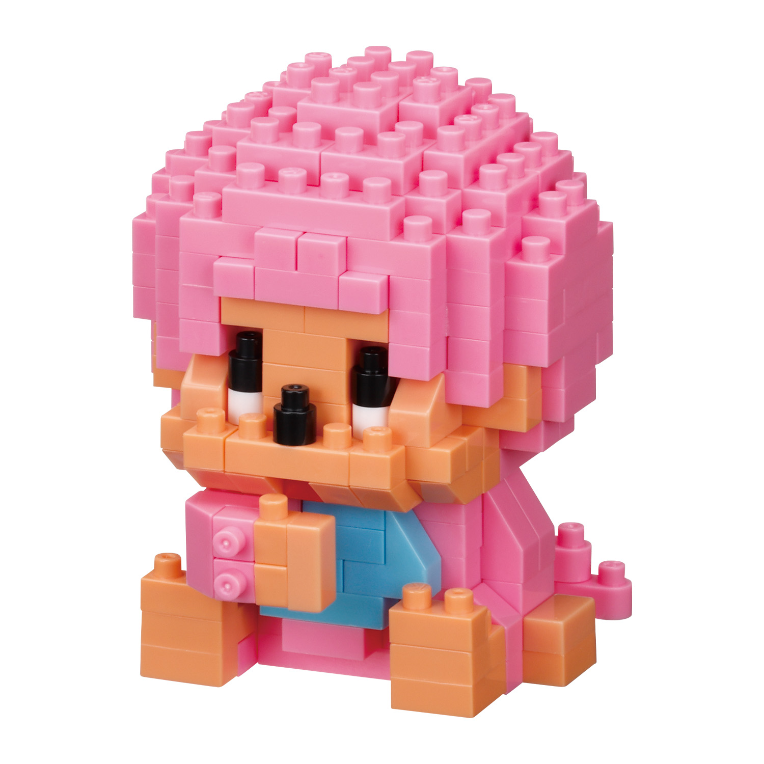 ナノブロック 「モンチッチ」 モンチッチくん タフィーピンク