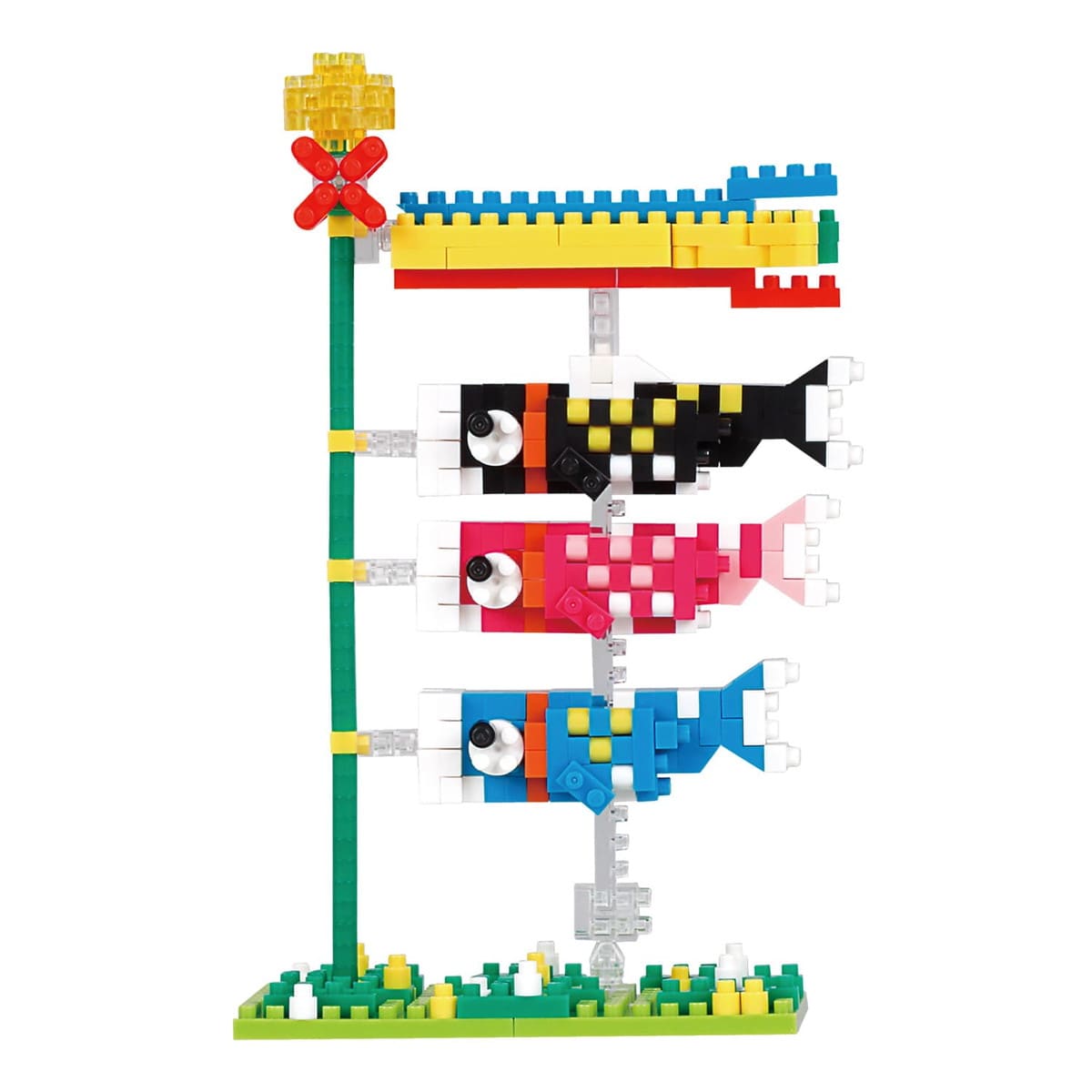 ナノブロック 鯉のぼり