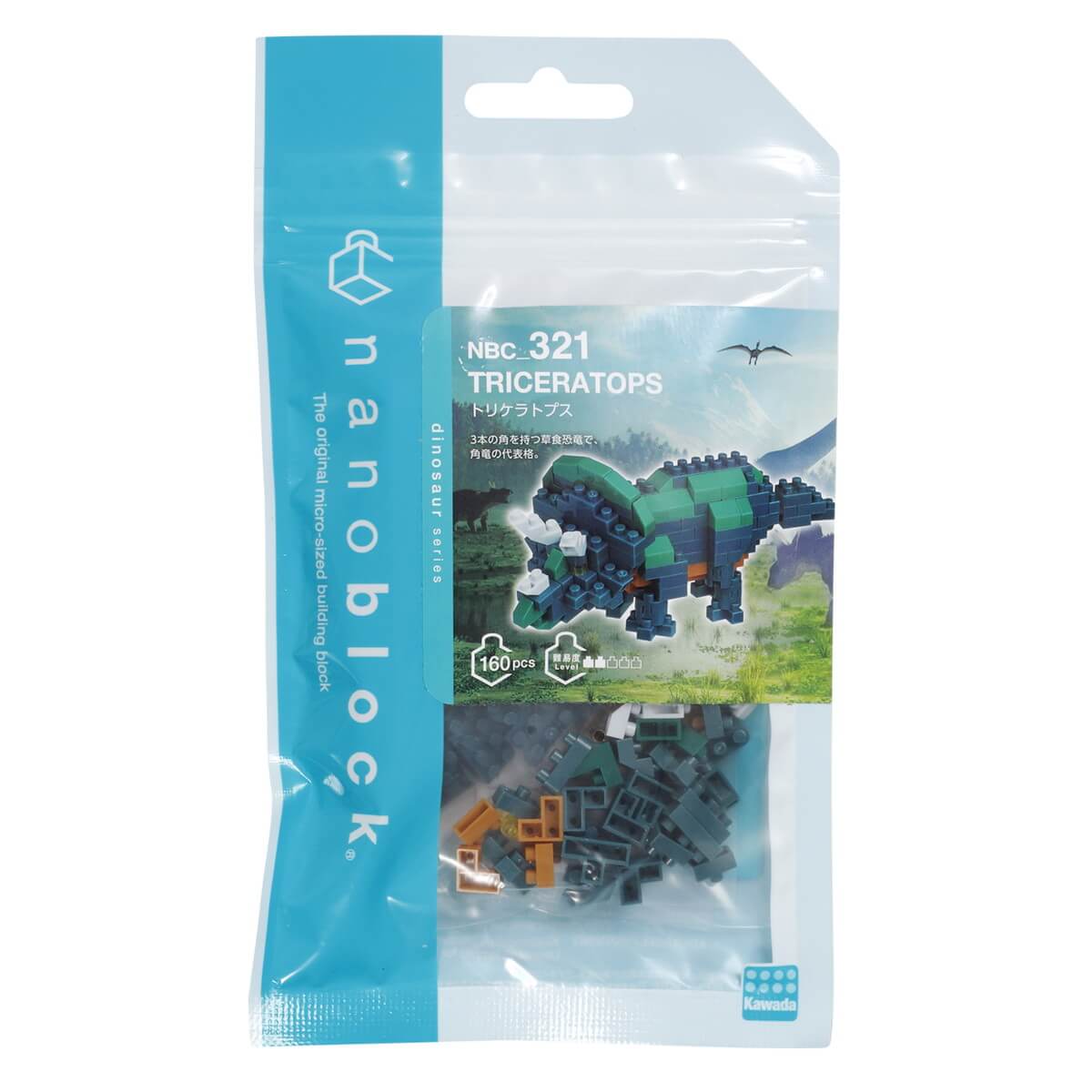 ナノブロック トリケラトプス