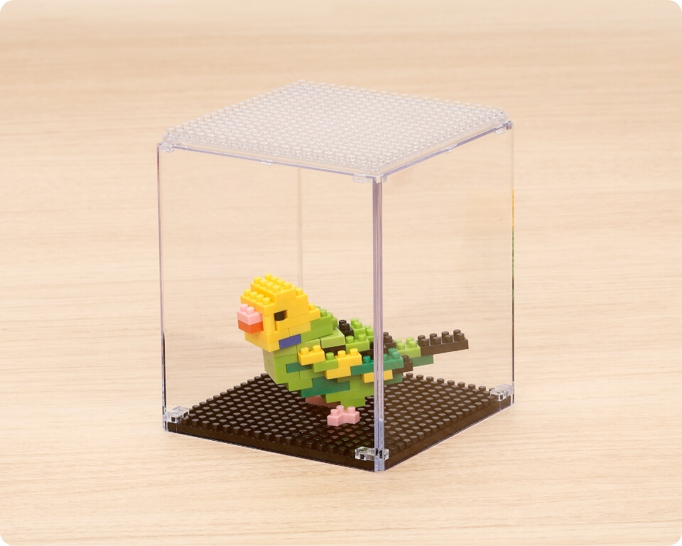 完成したら、コレクションケースに飾っちゃおう︕