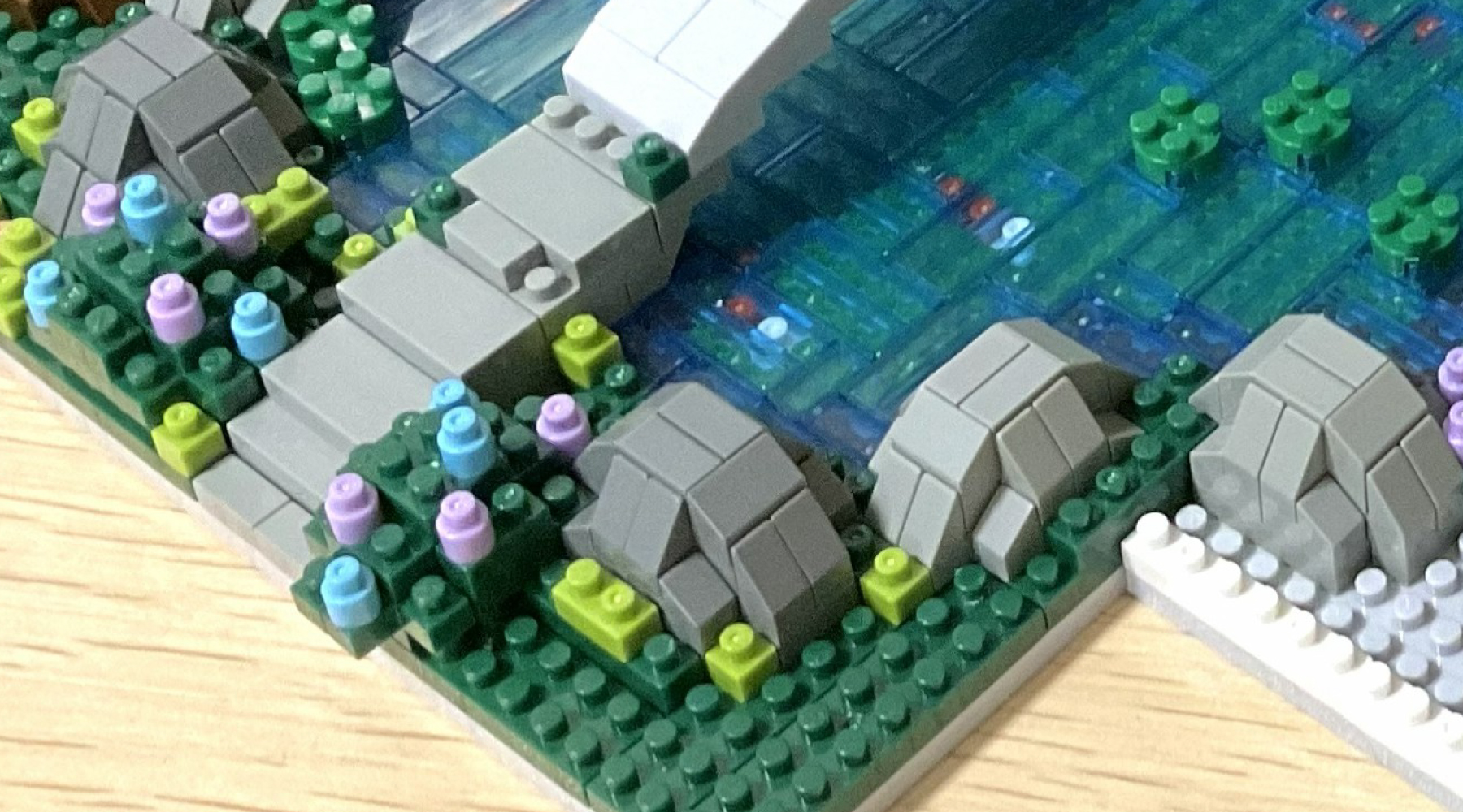 低めの植栽