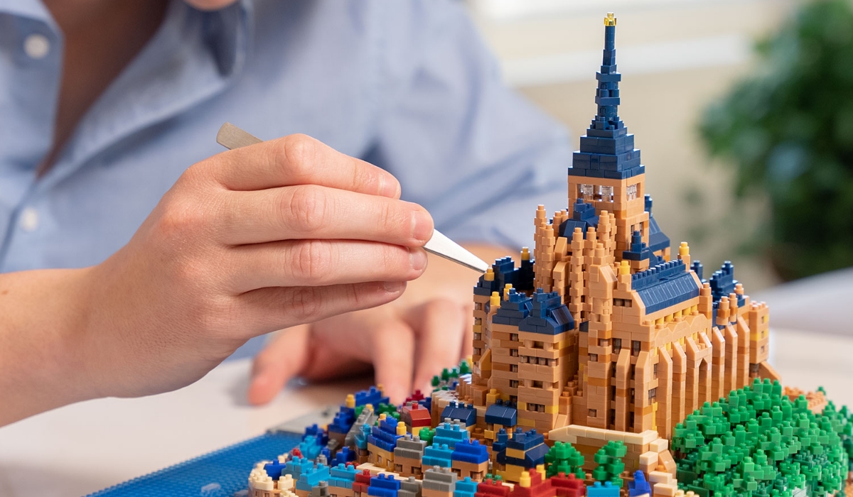 ナノブロックと建造物ぴったりな理由３選！小さなブロックが生む、表現の自由さ
