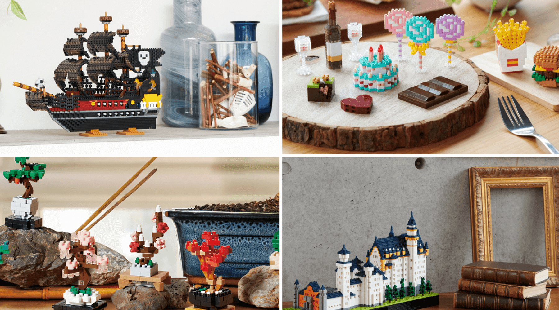 ステップアップして楽しめるナノブロック一覧 完成と飾り方の楽しみ方もご紹介